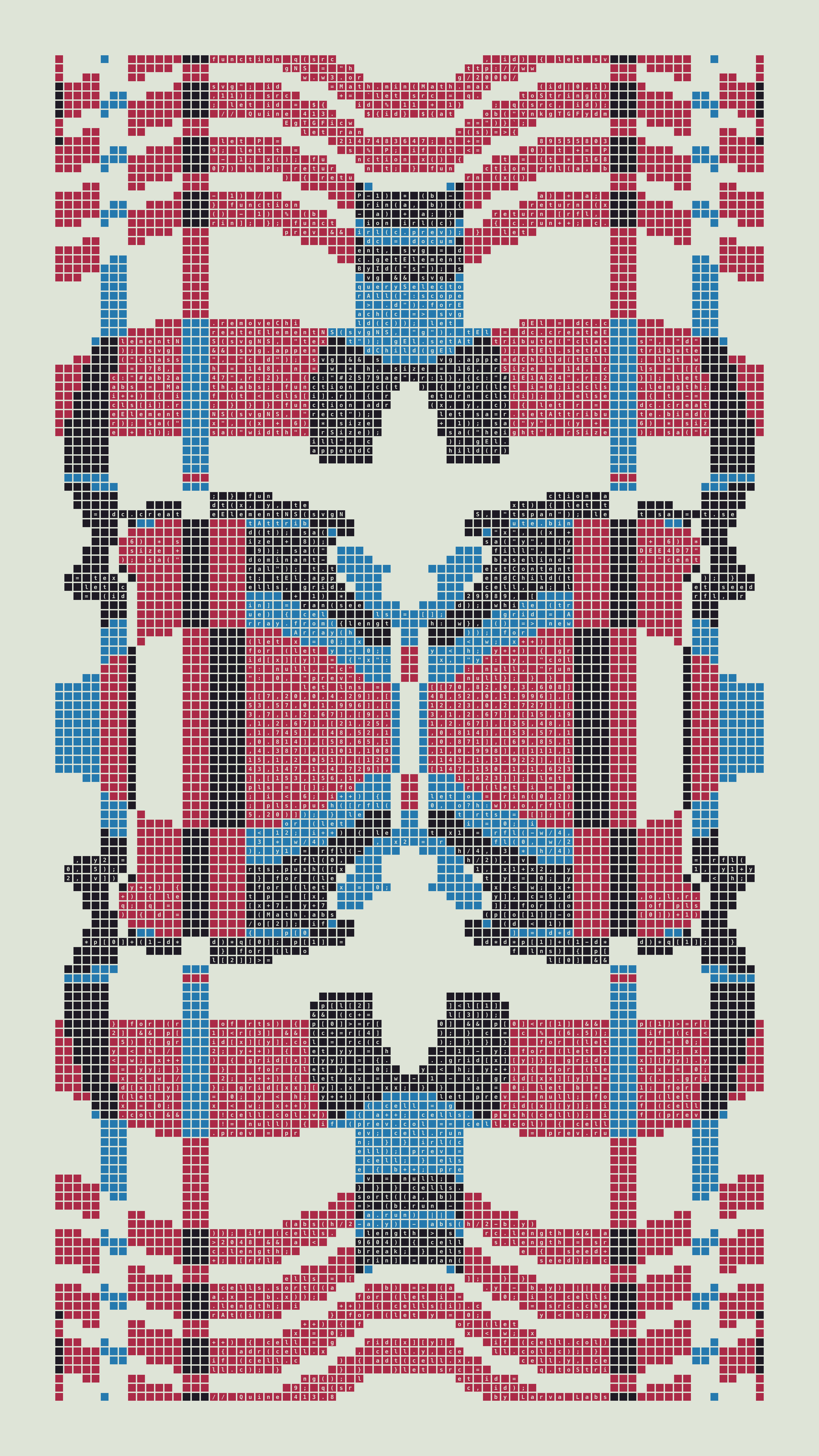 Quine #413 — Generation 8