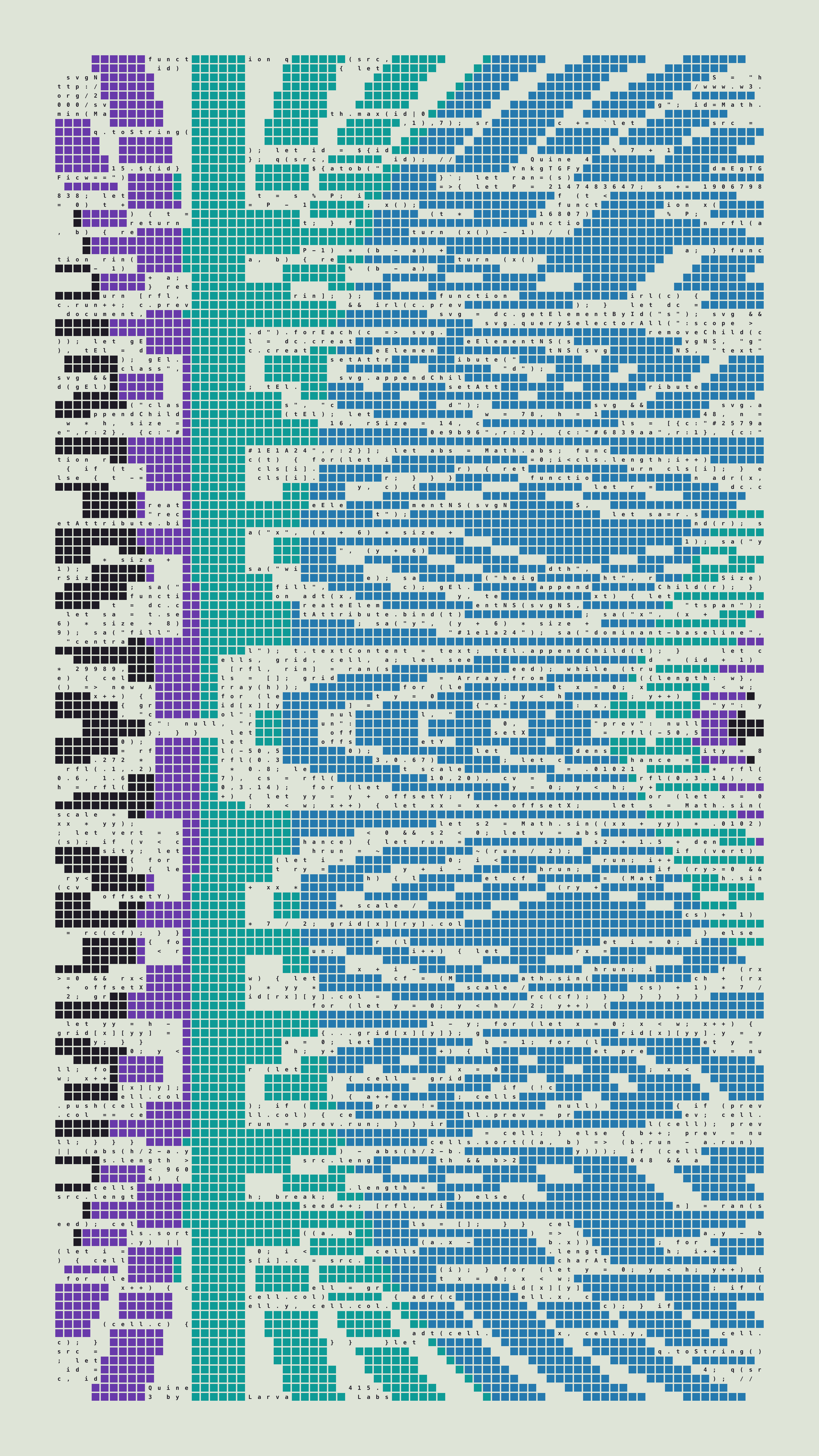Quine #415 — Generation 3