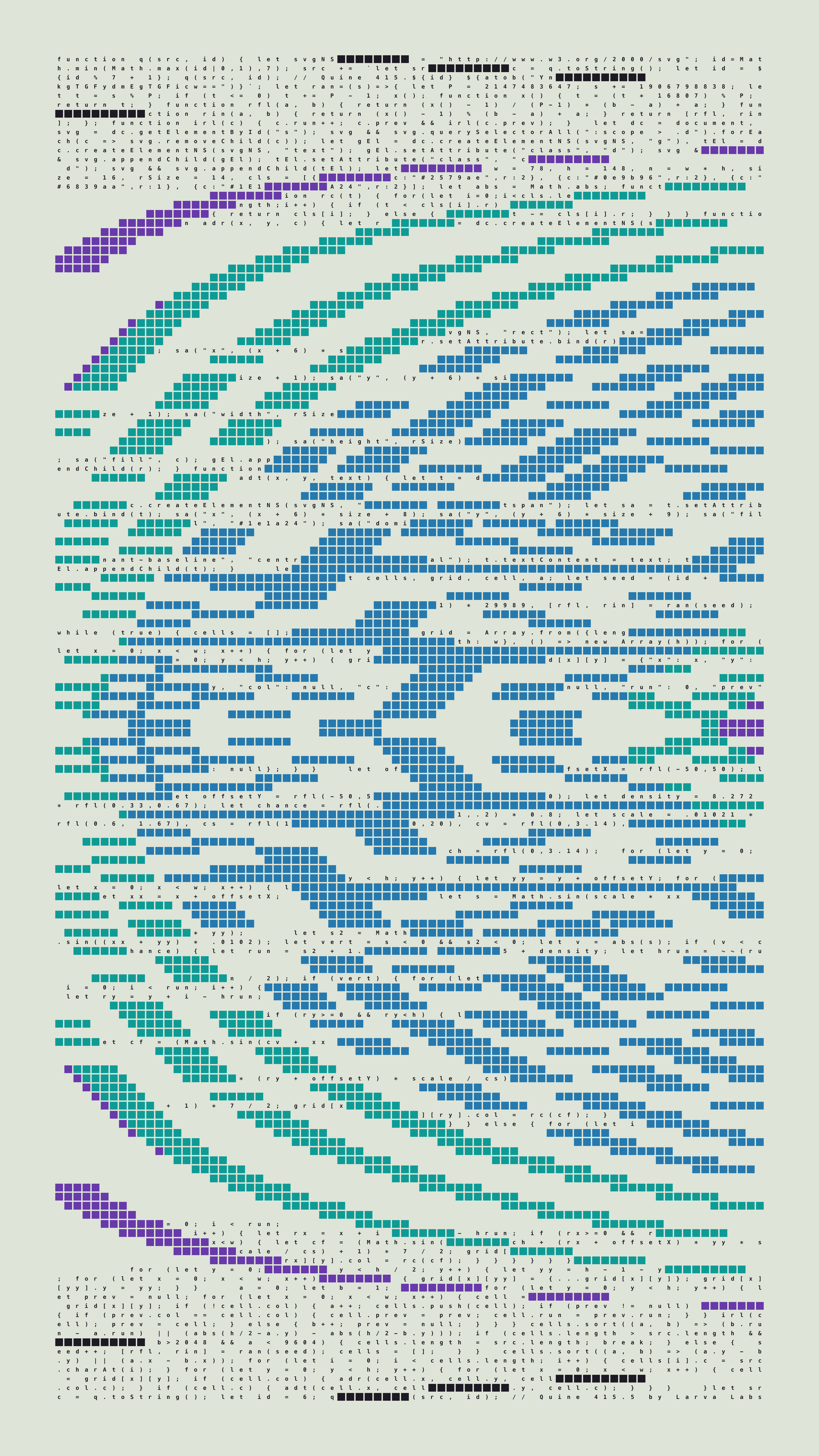 Quine #415 — Generation 5