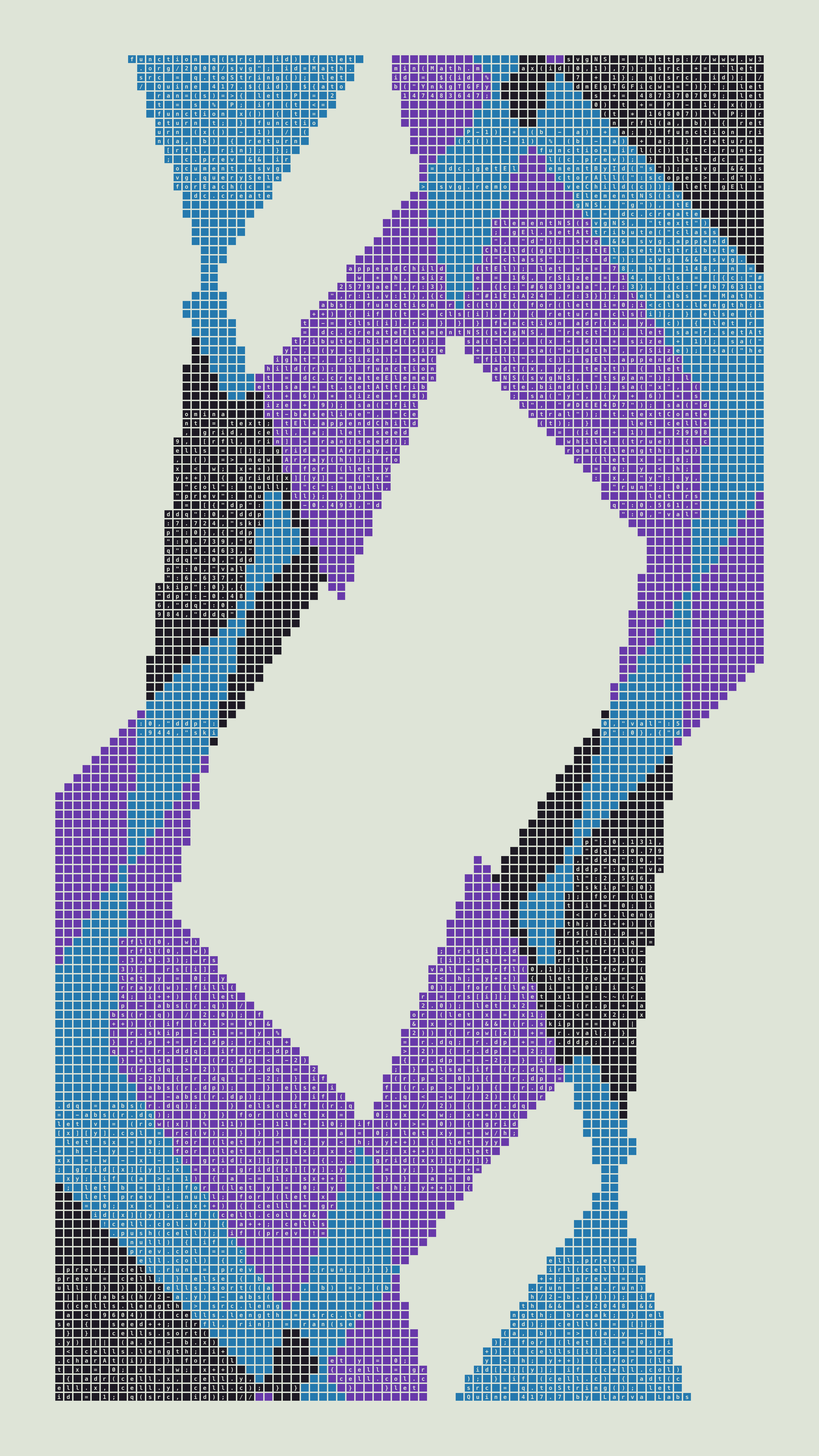 Quine #417 — Generation 7