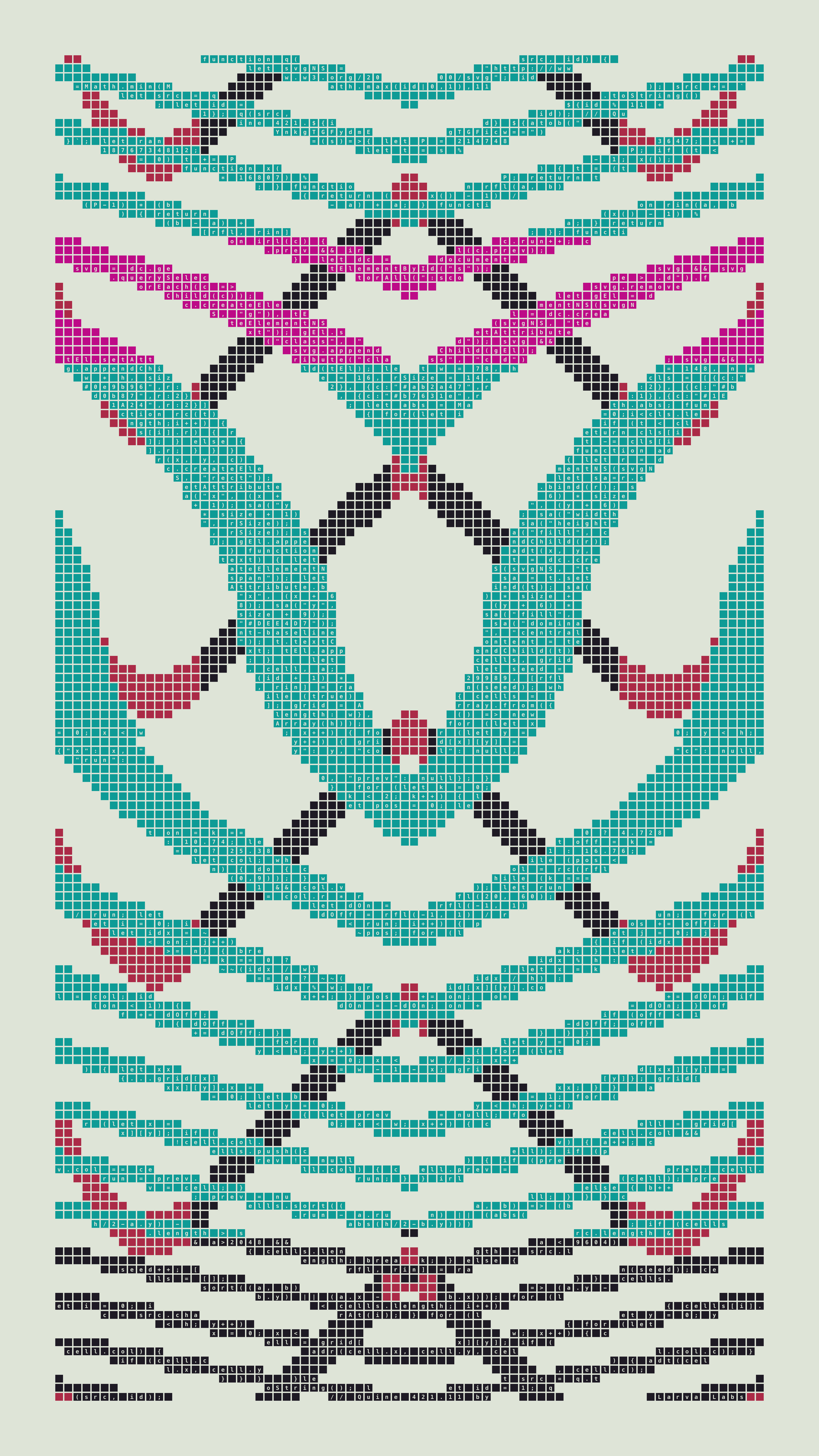 Quine #421 — Generation 11