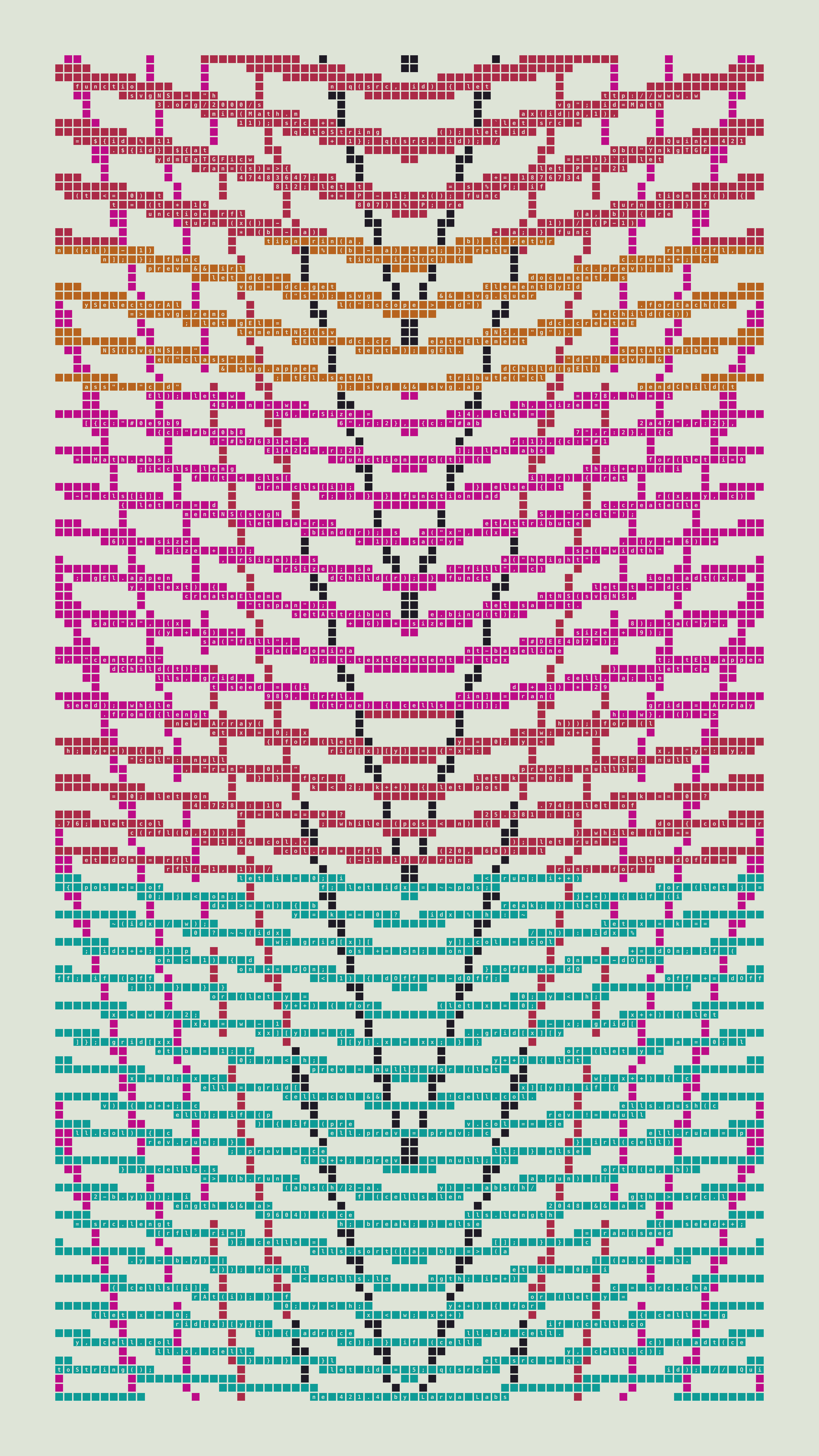 Quine #421 — Generation 4