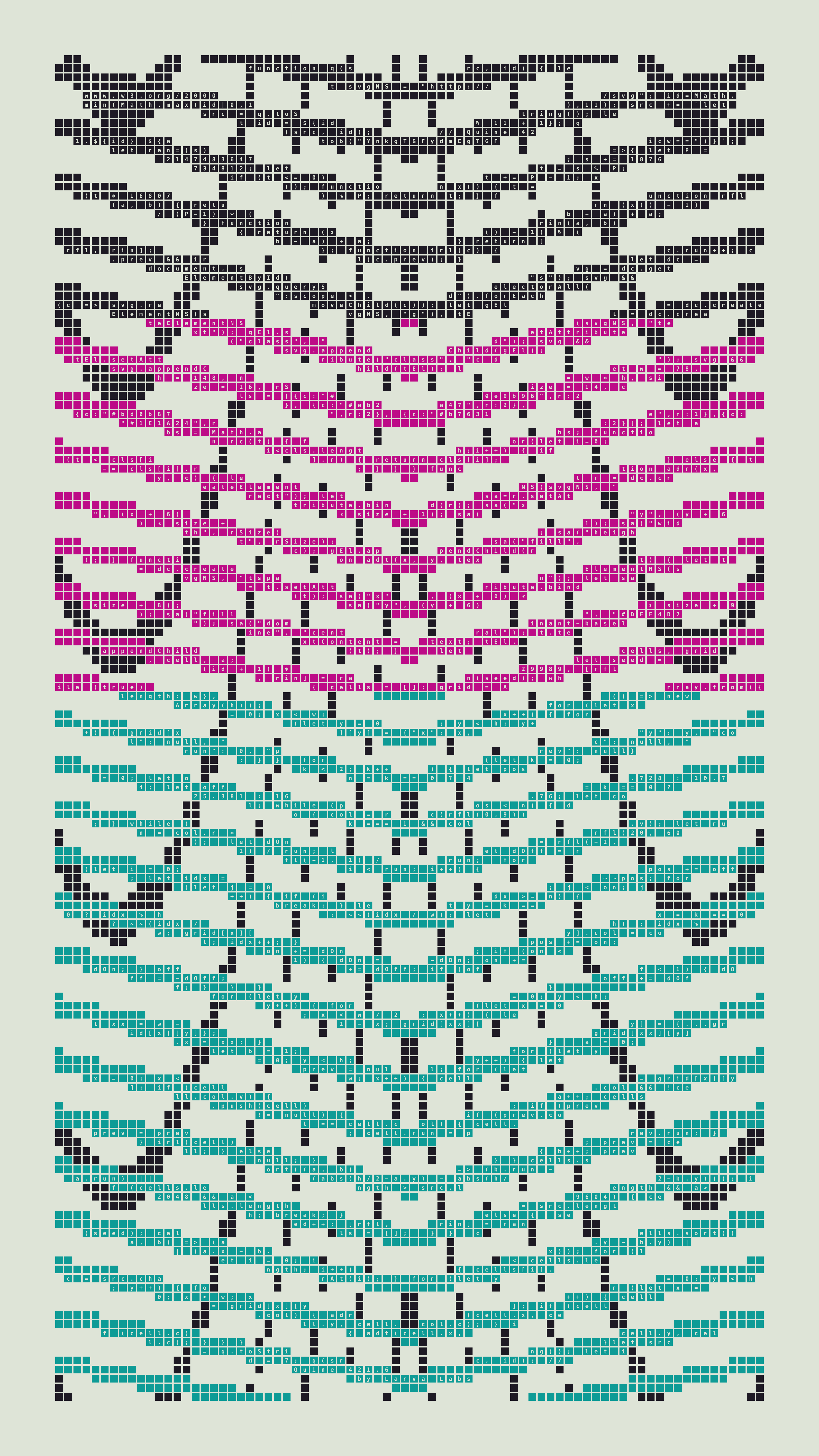 Quine #421 — Generation 6
