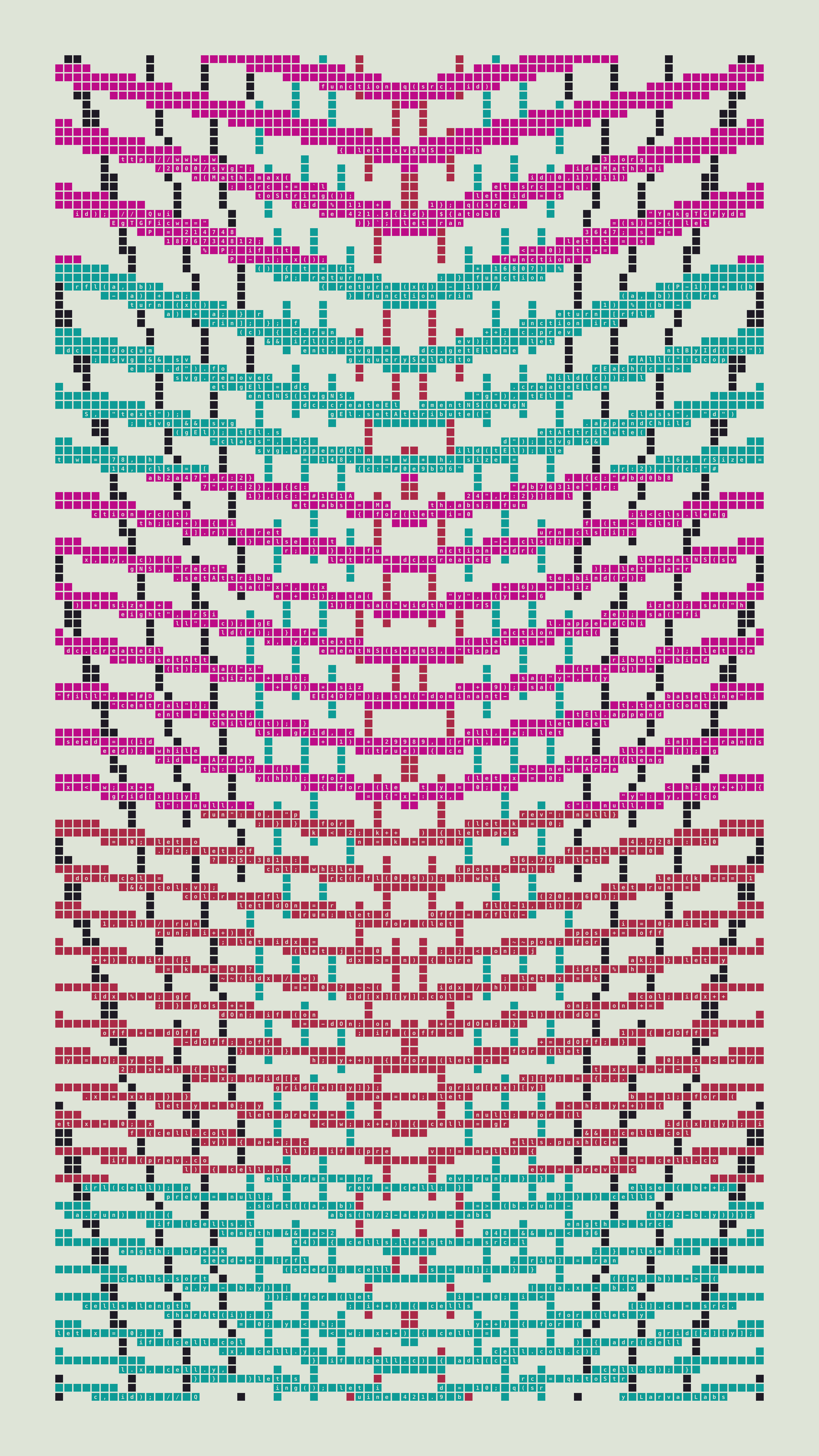 Quine #421 — Generation 9