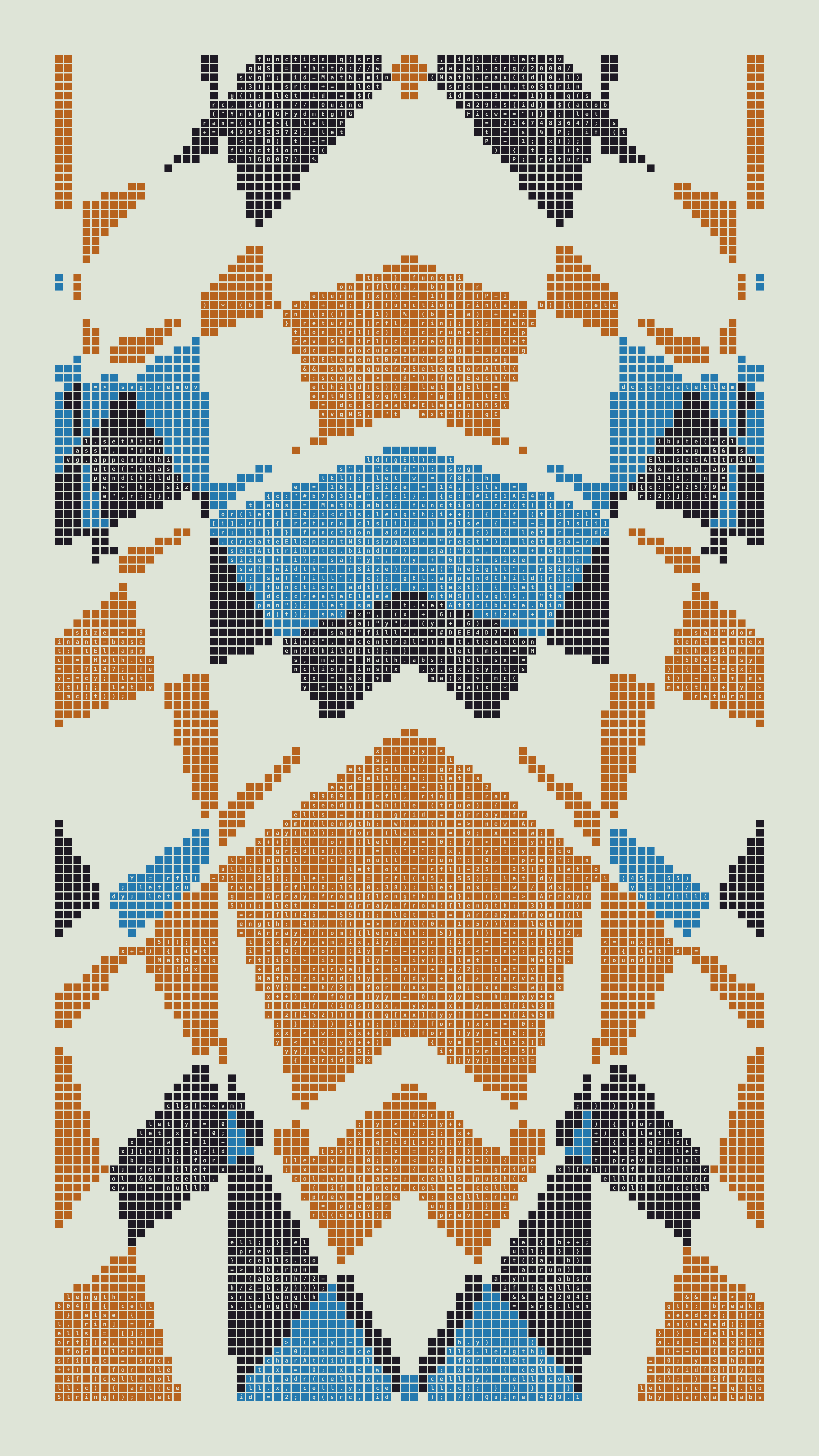 Quine #429 — Generation 1 (poster)