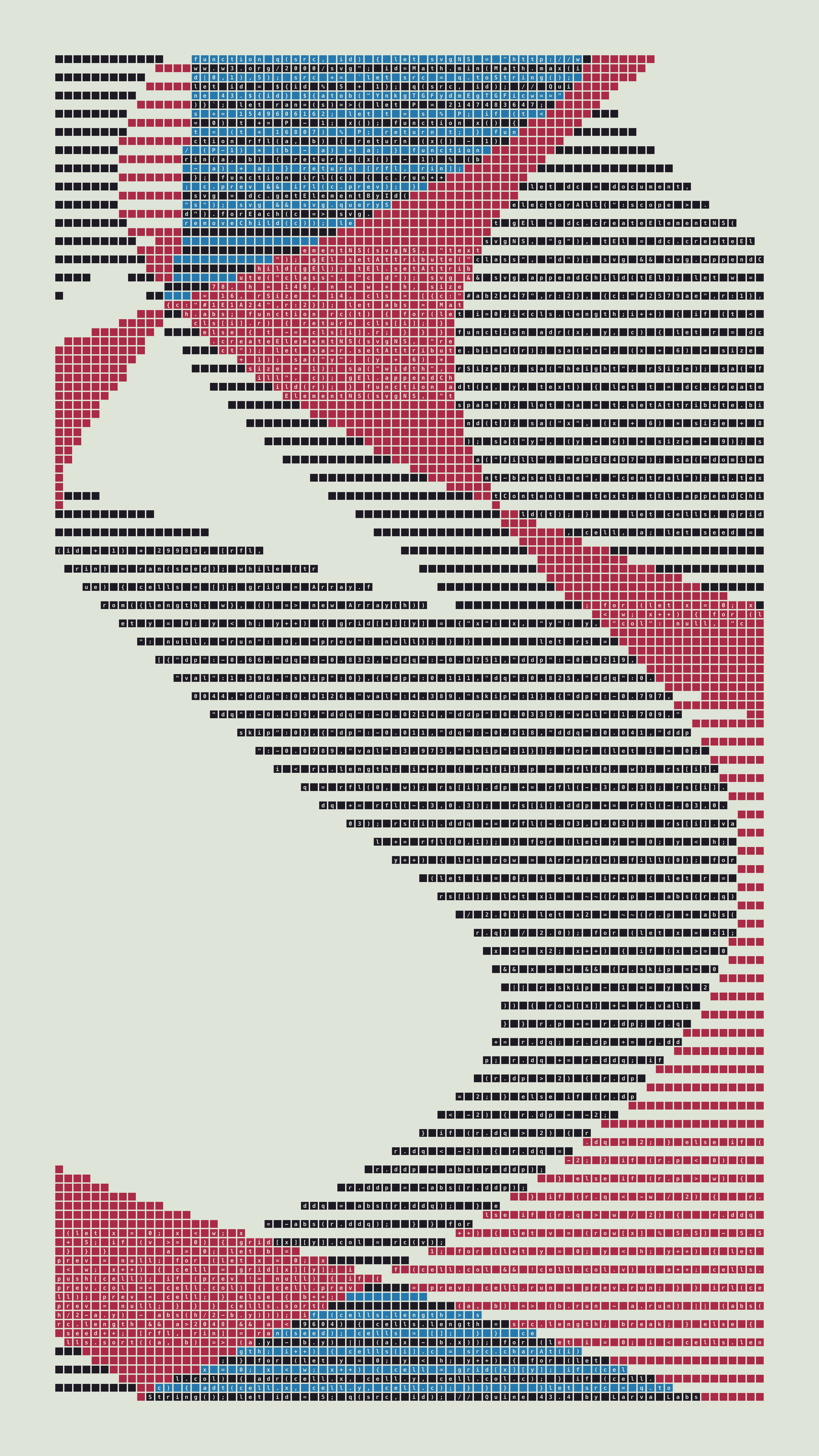Quine #43 — Generation 4