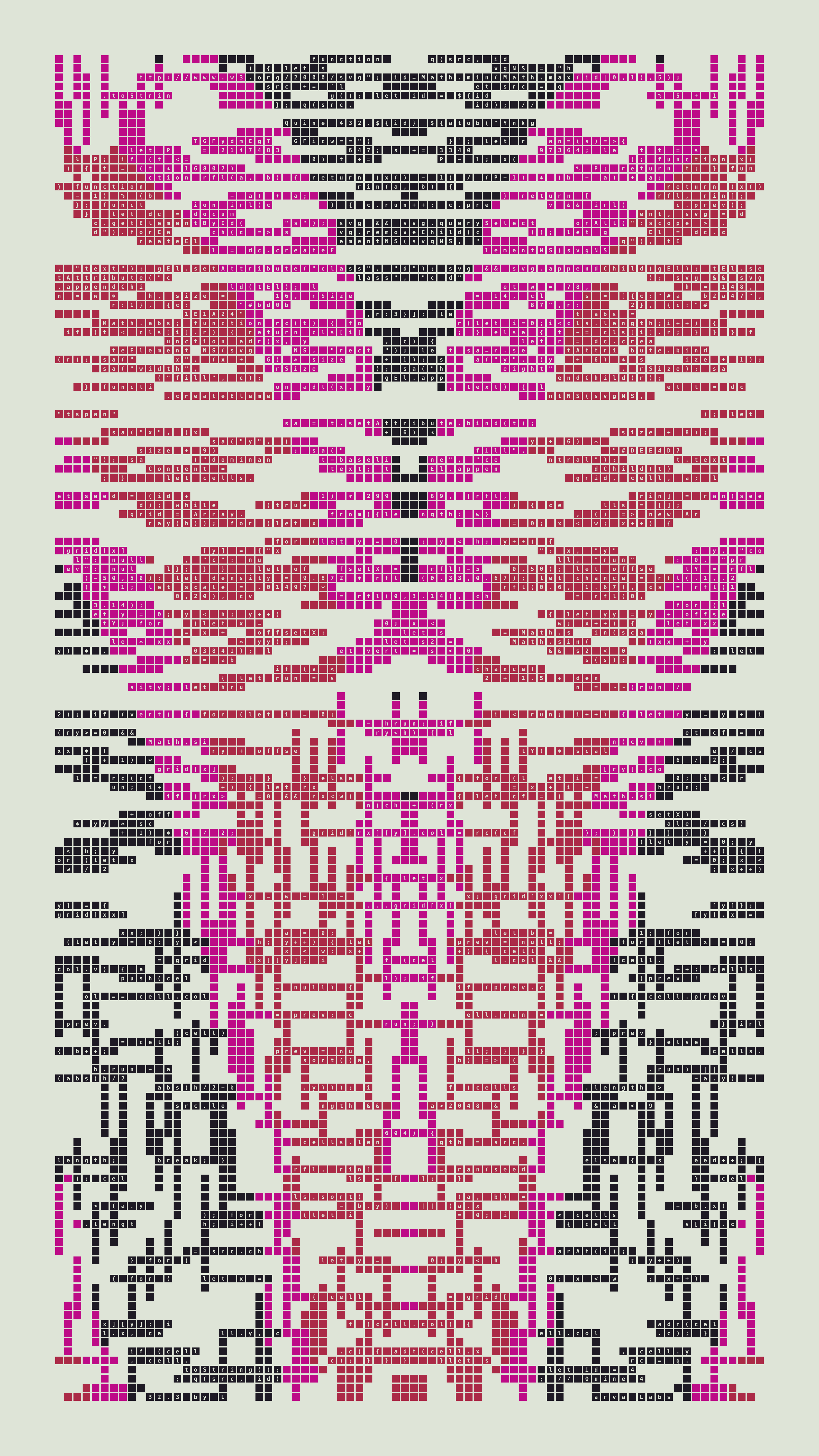 Quine #432 — Generation 3