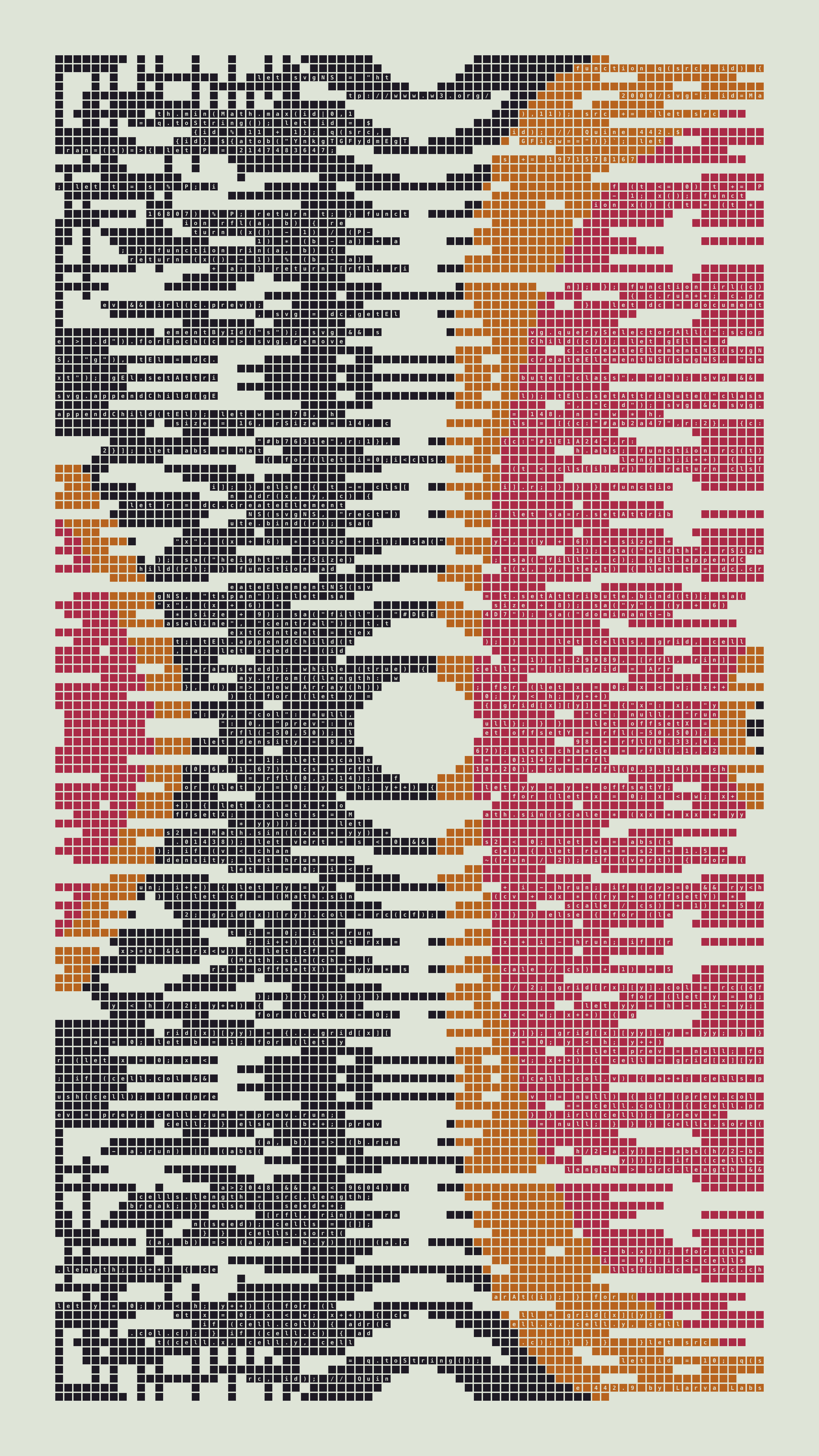 Quine #442 — Generation 9