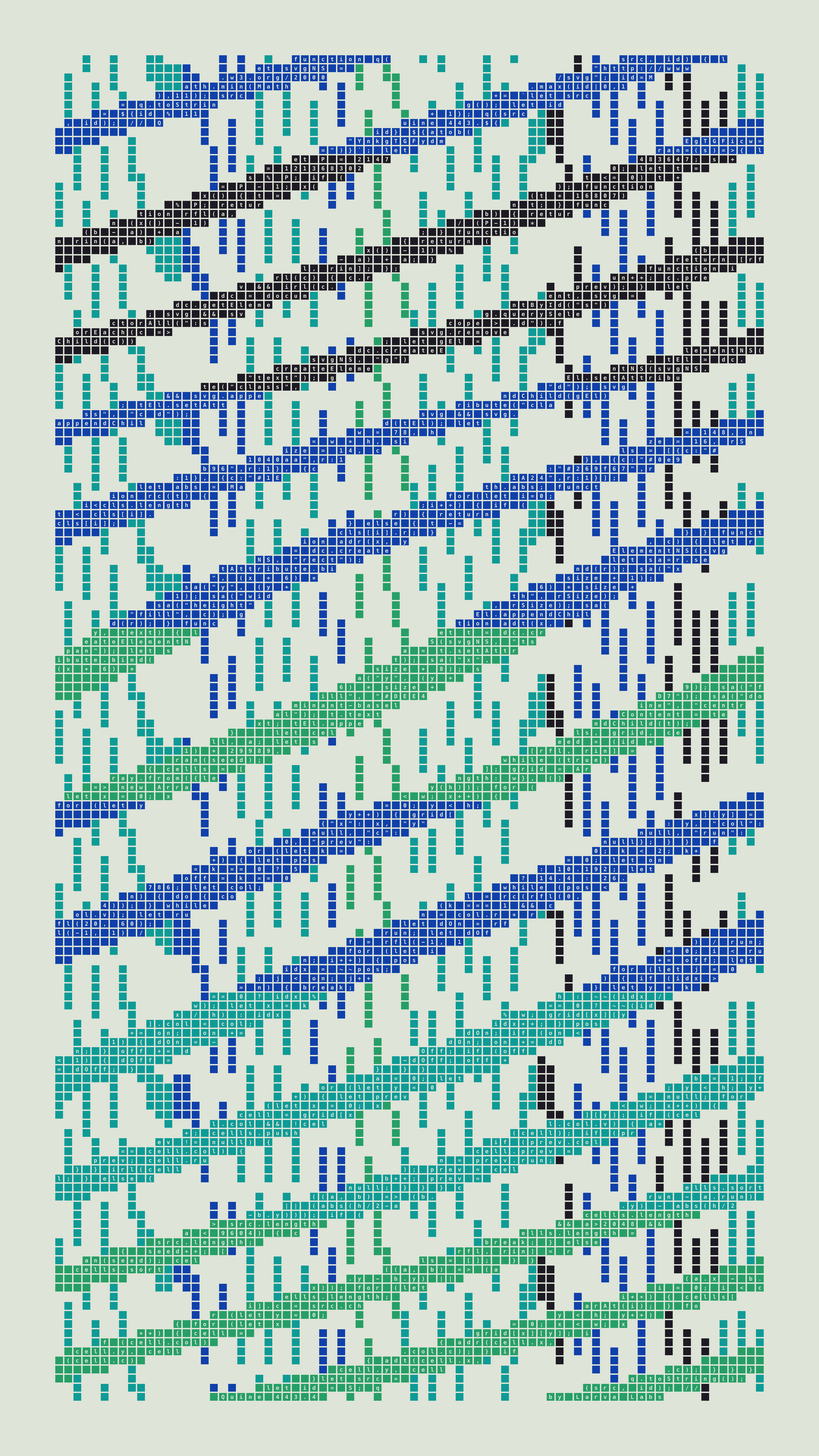Quine #443 — Generation 4