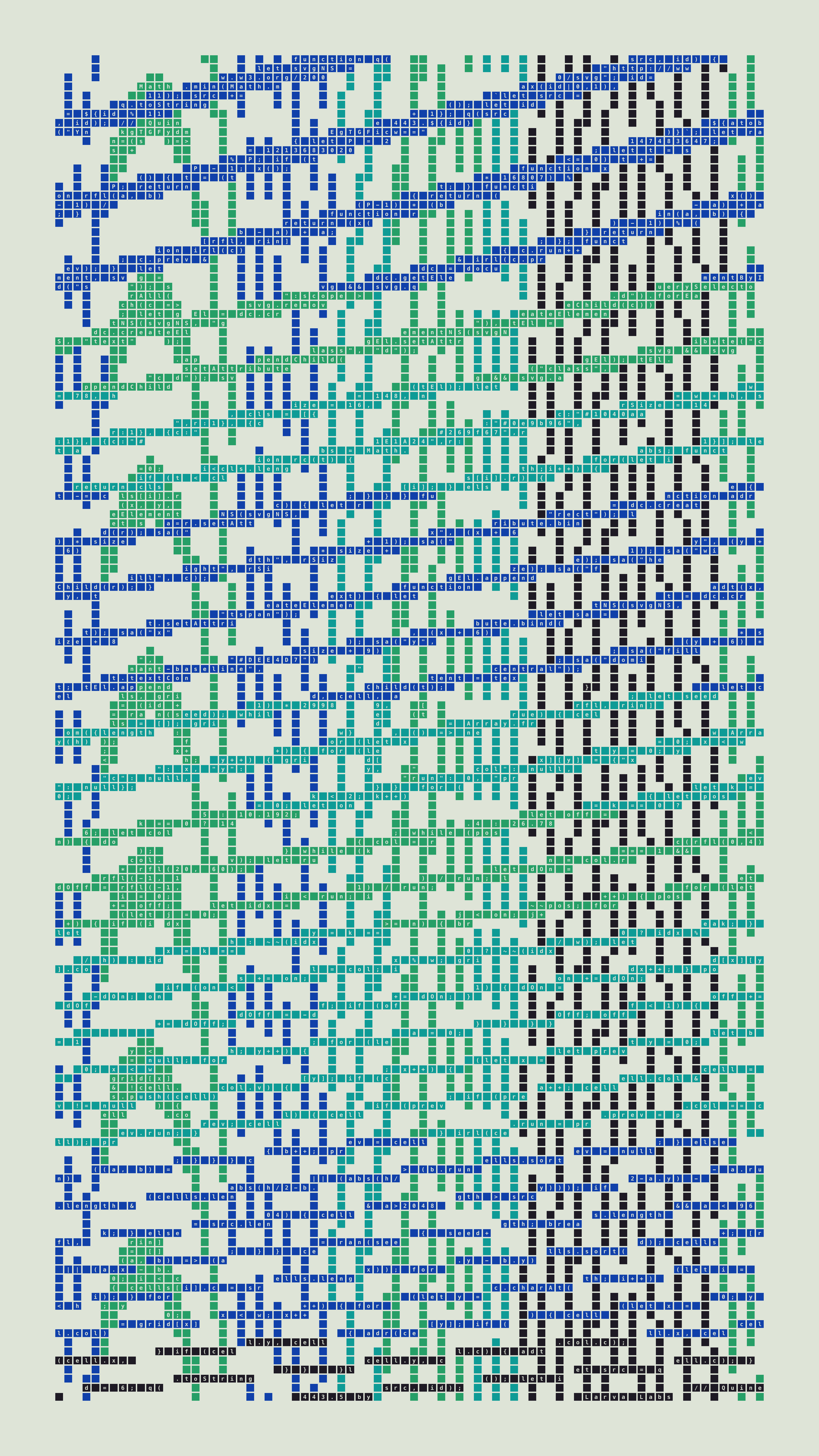 Quine #443 — Generation 5