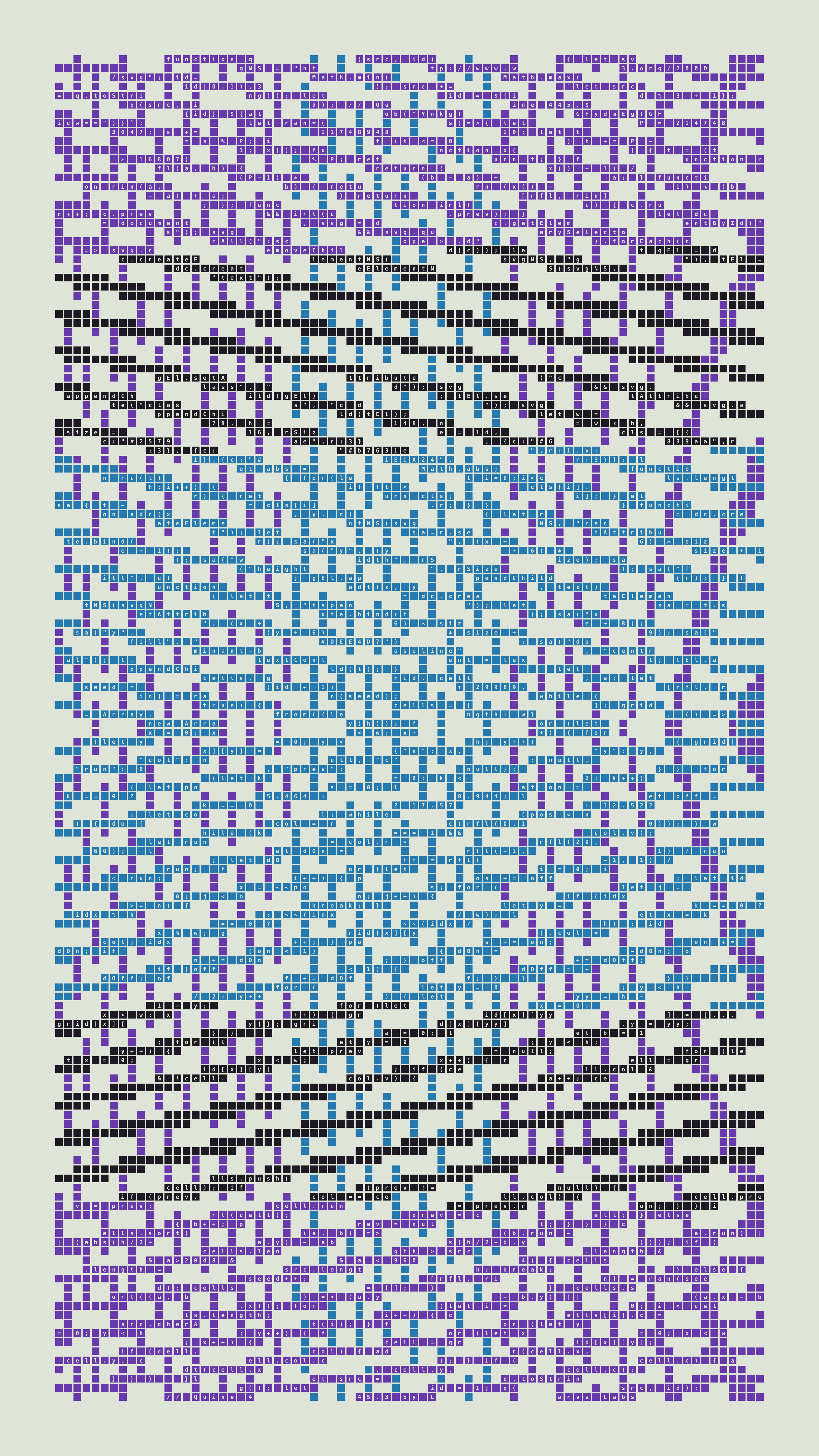 Quine #445 — Generation 3
