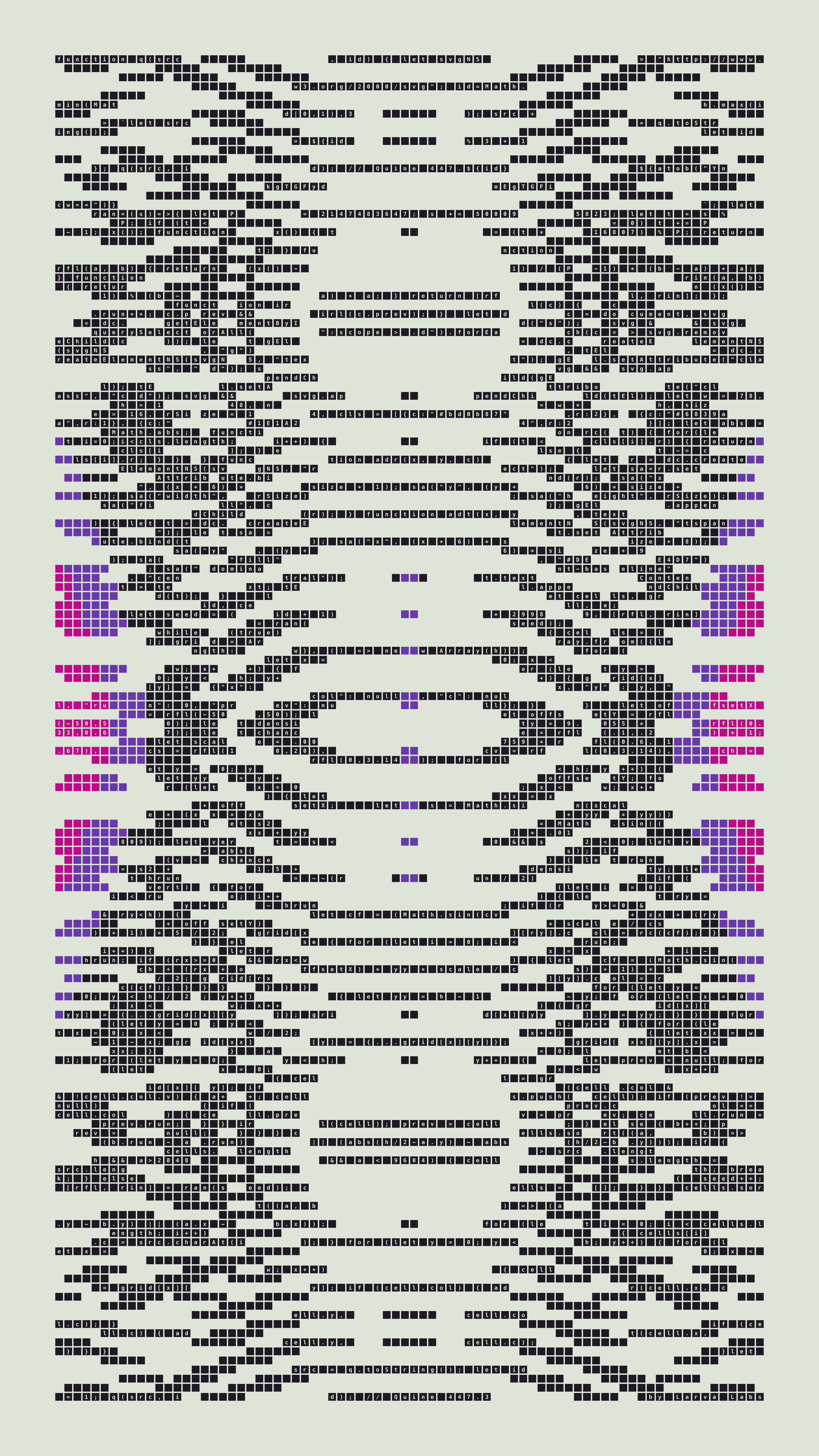 Quine #447 — Generation 3