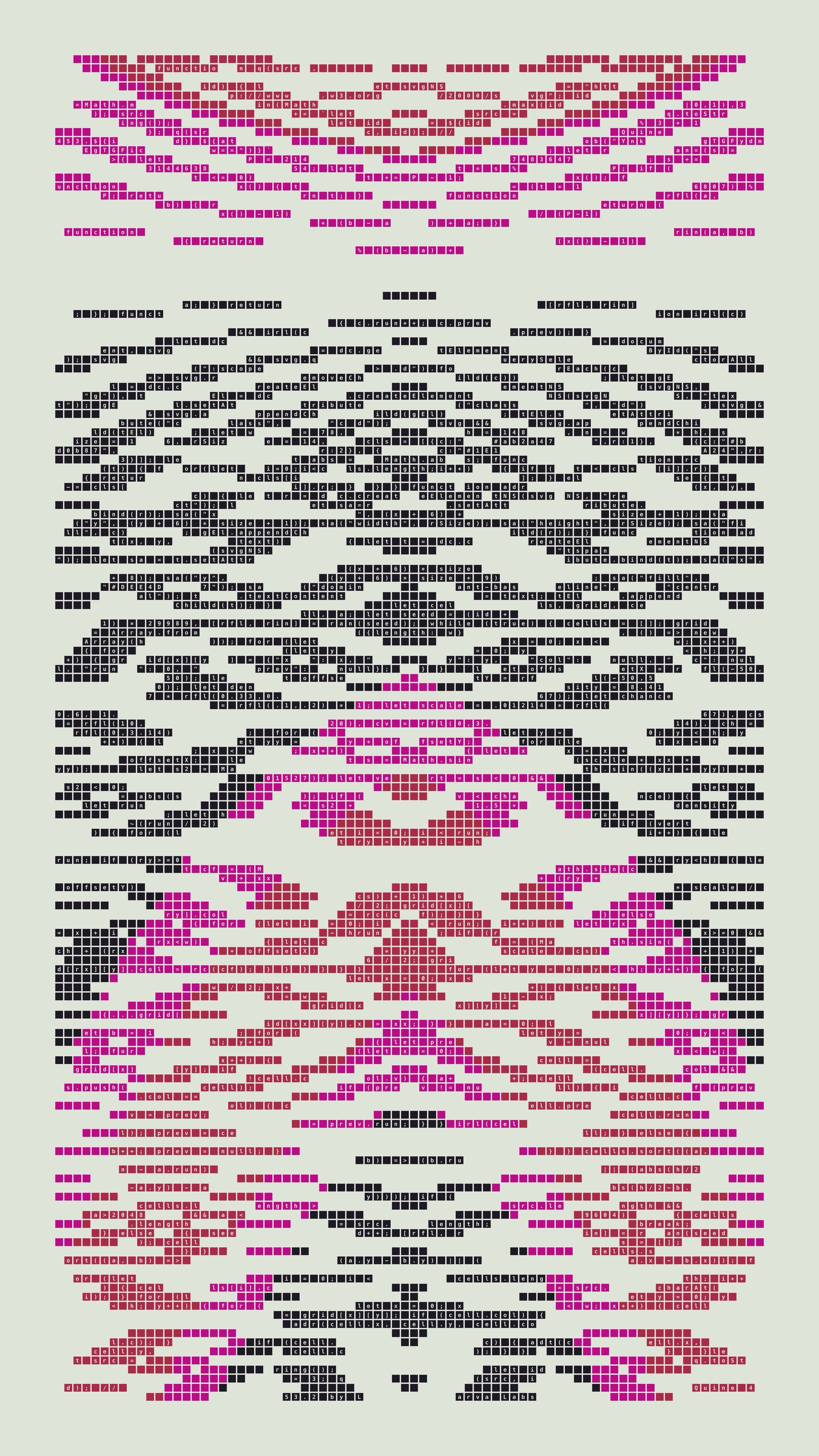 Quine #453 — Generation 2 (poster)