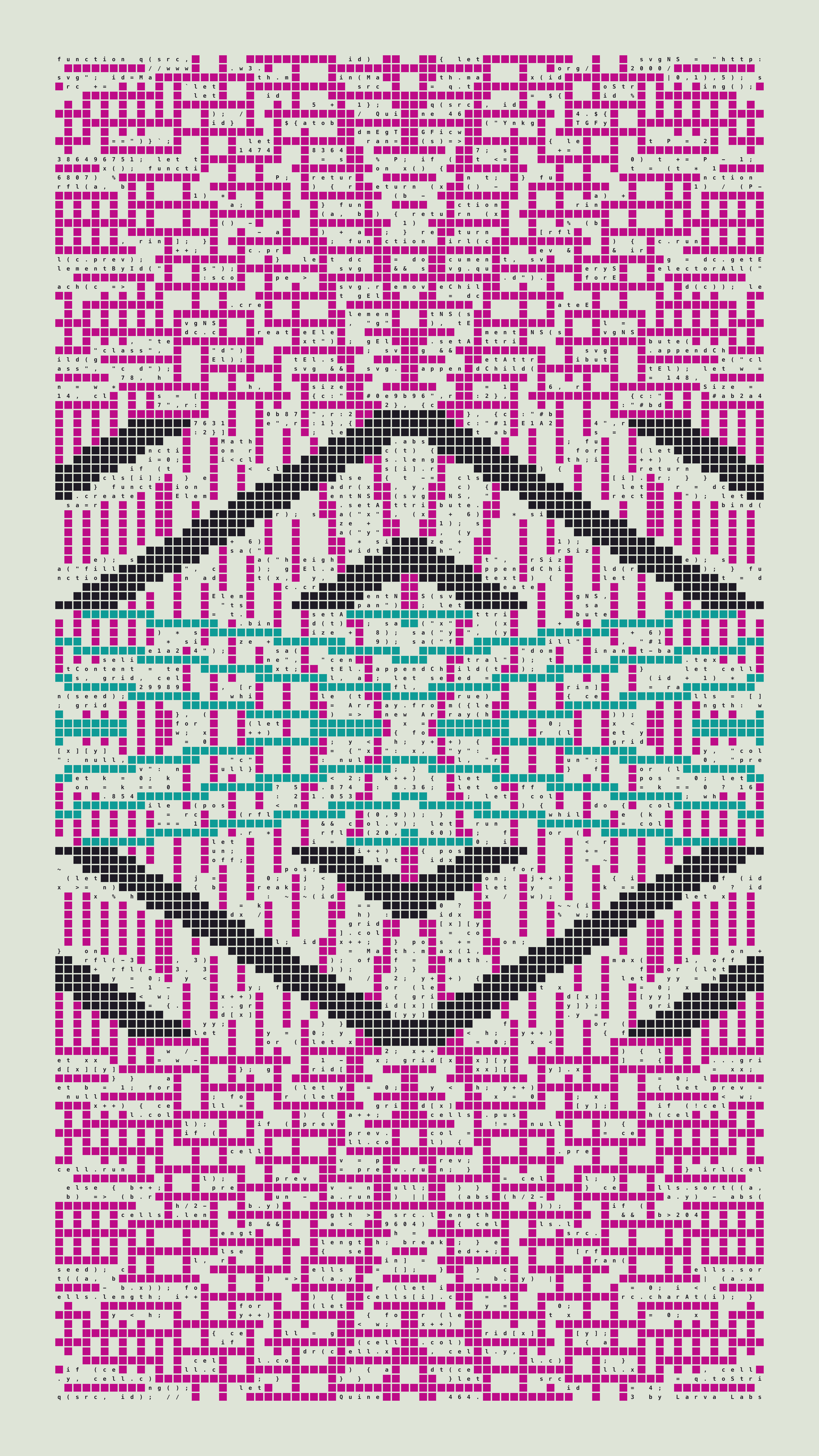 Quine #464 — Generation 3