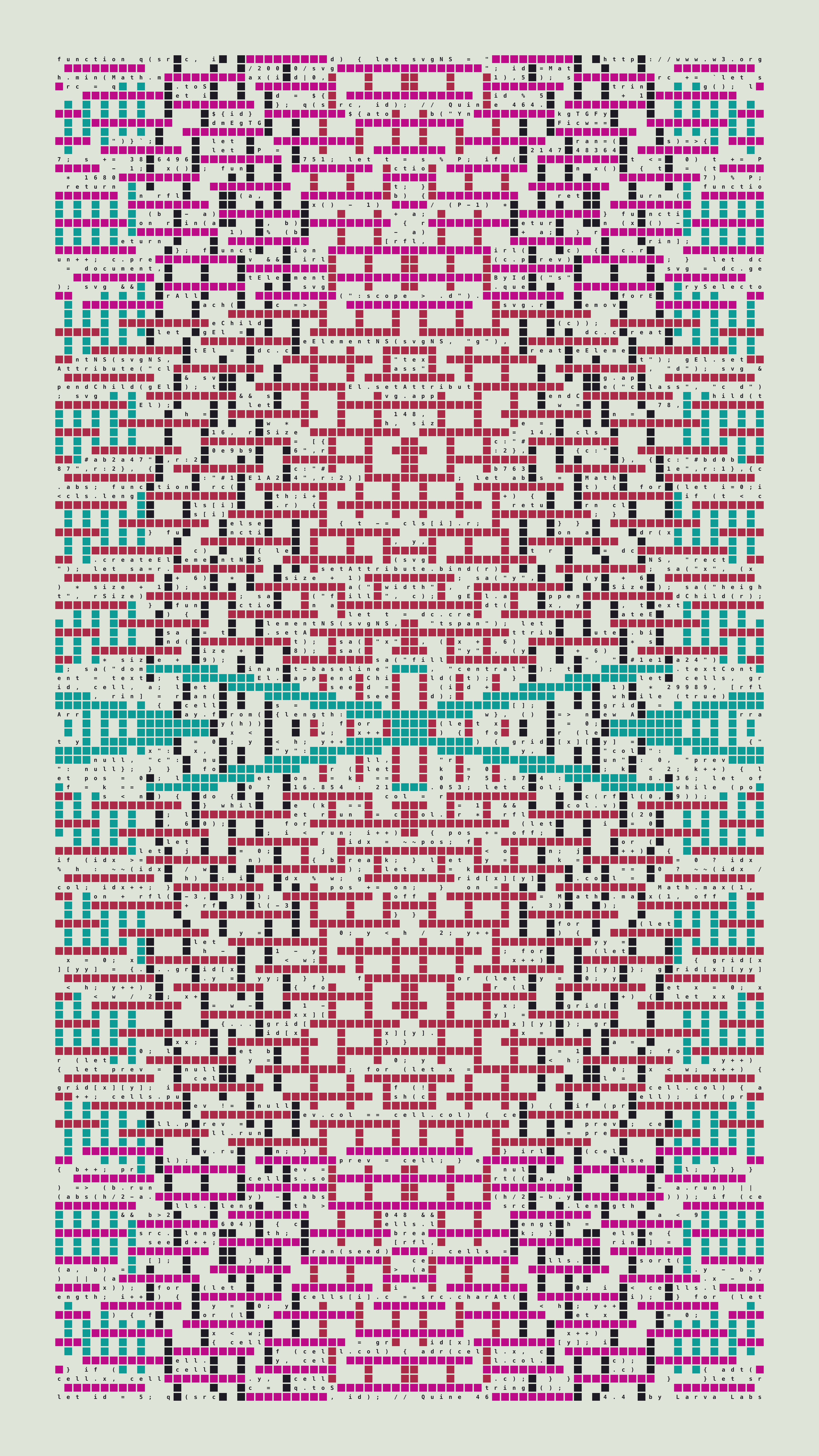 Quine #464 — Generation 4