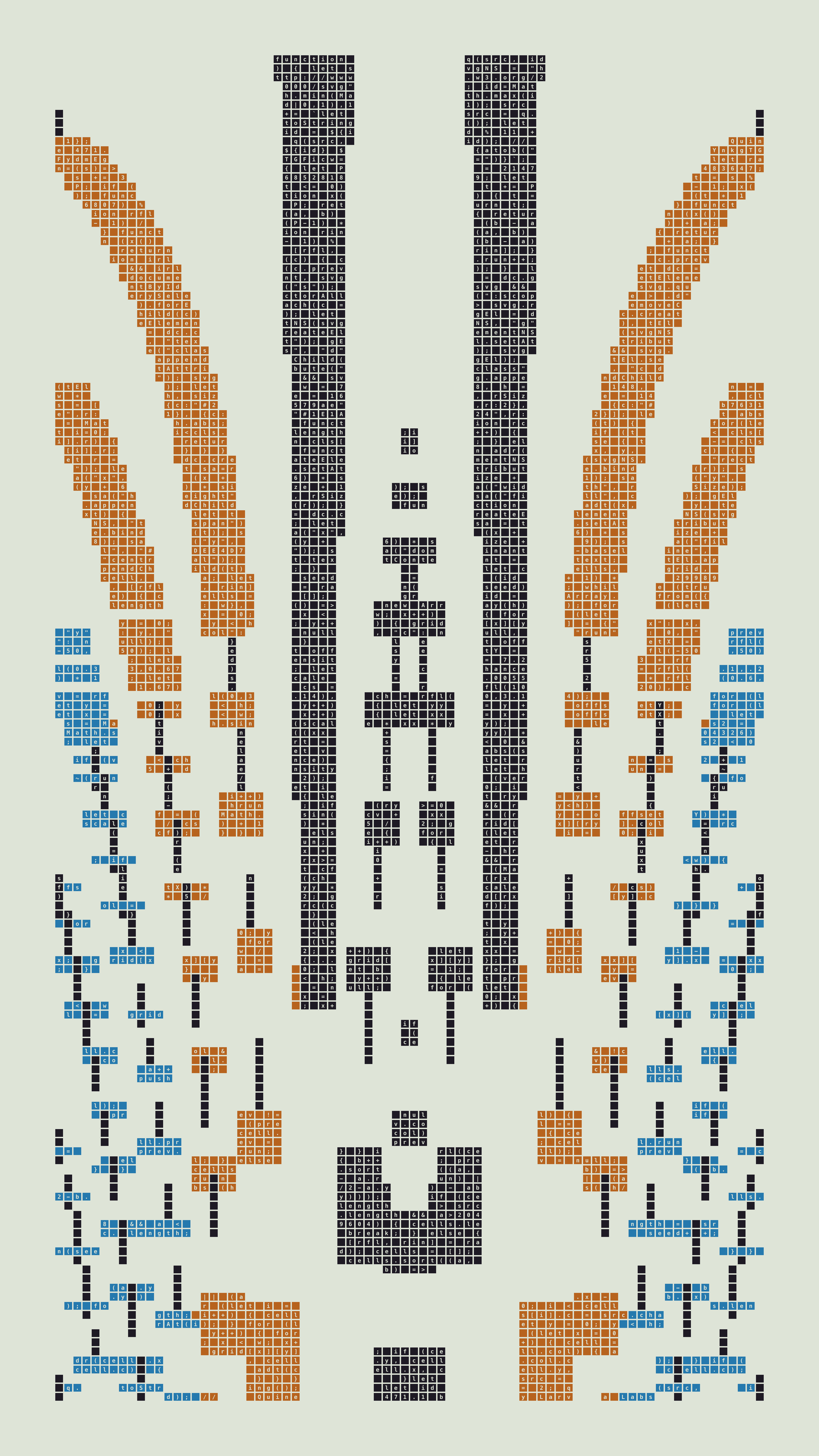 Quine #471 — Generation 1 (poster)