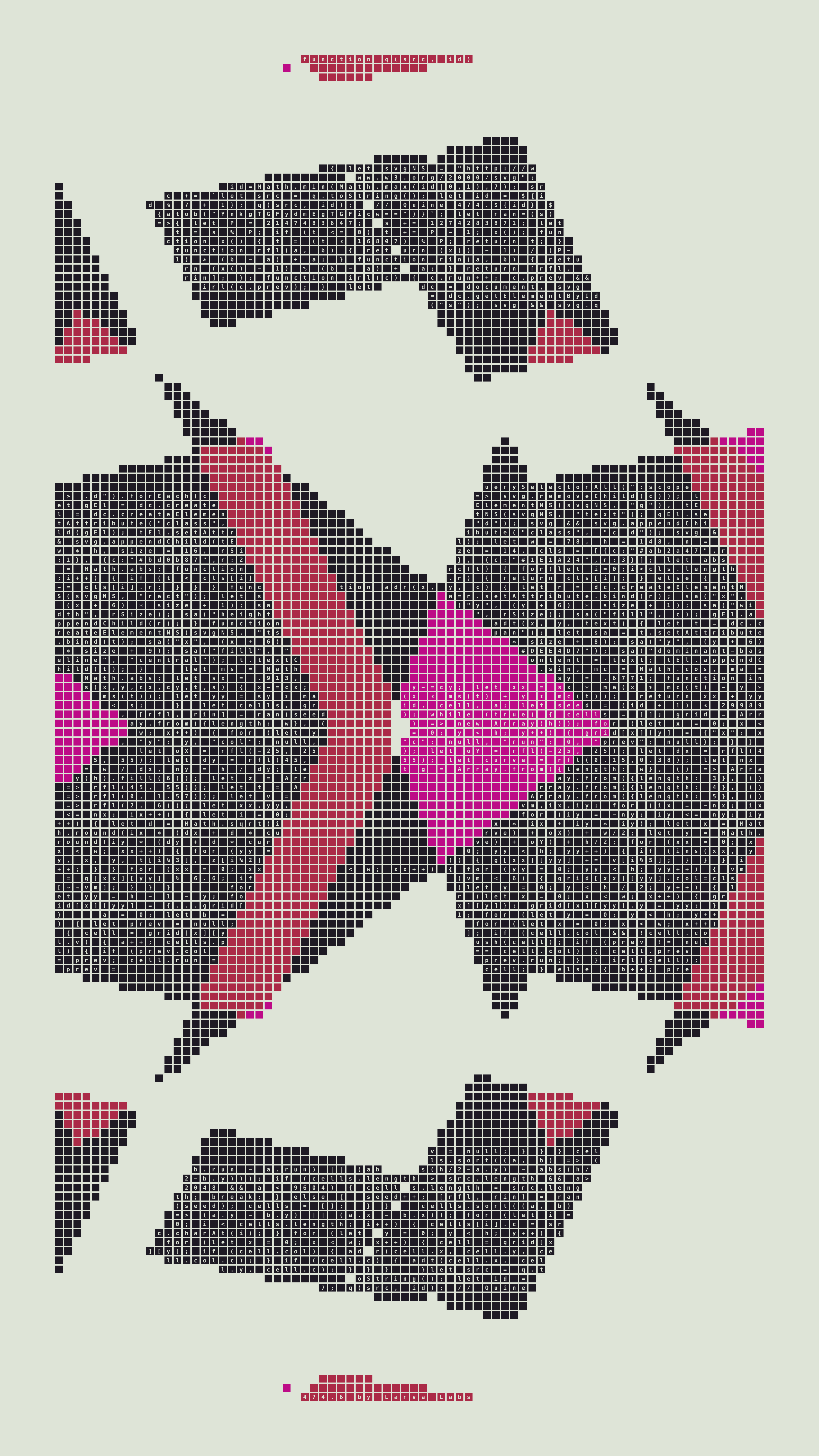 Quine #474 — Generation 6