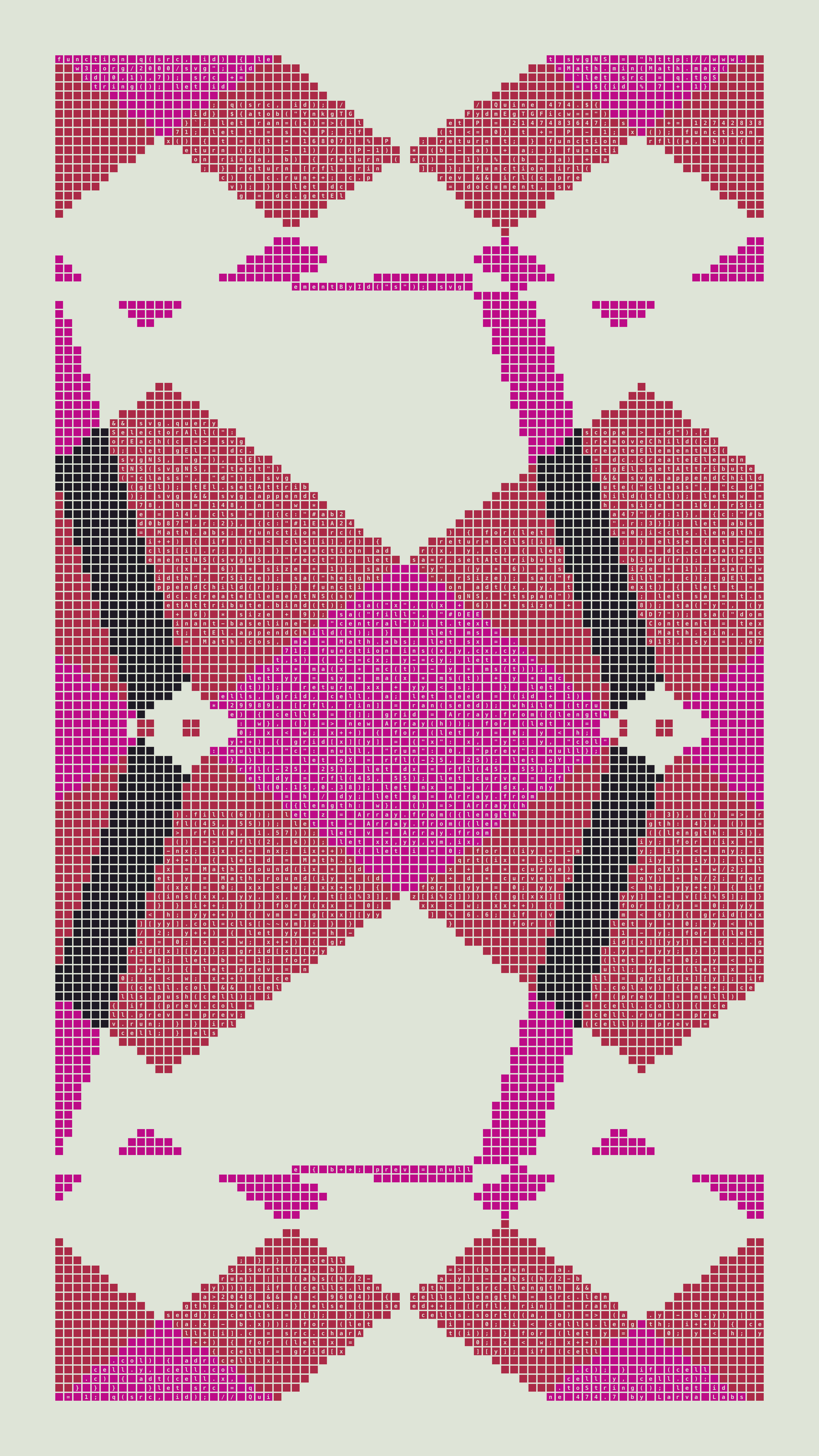 Quine #474 — Generation 7