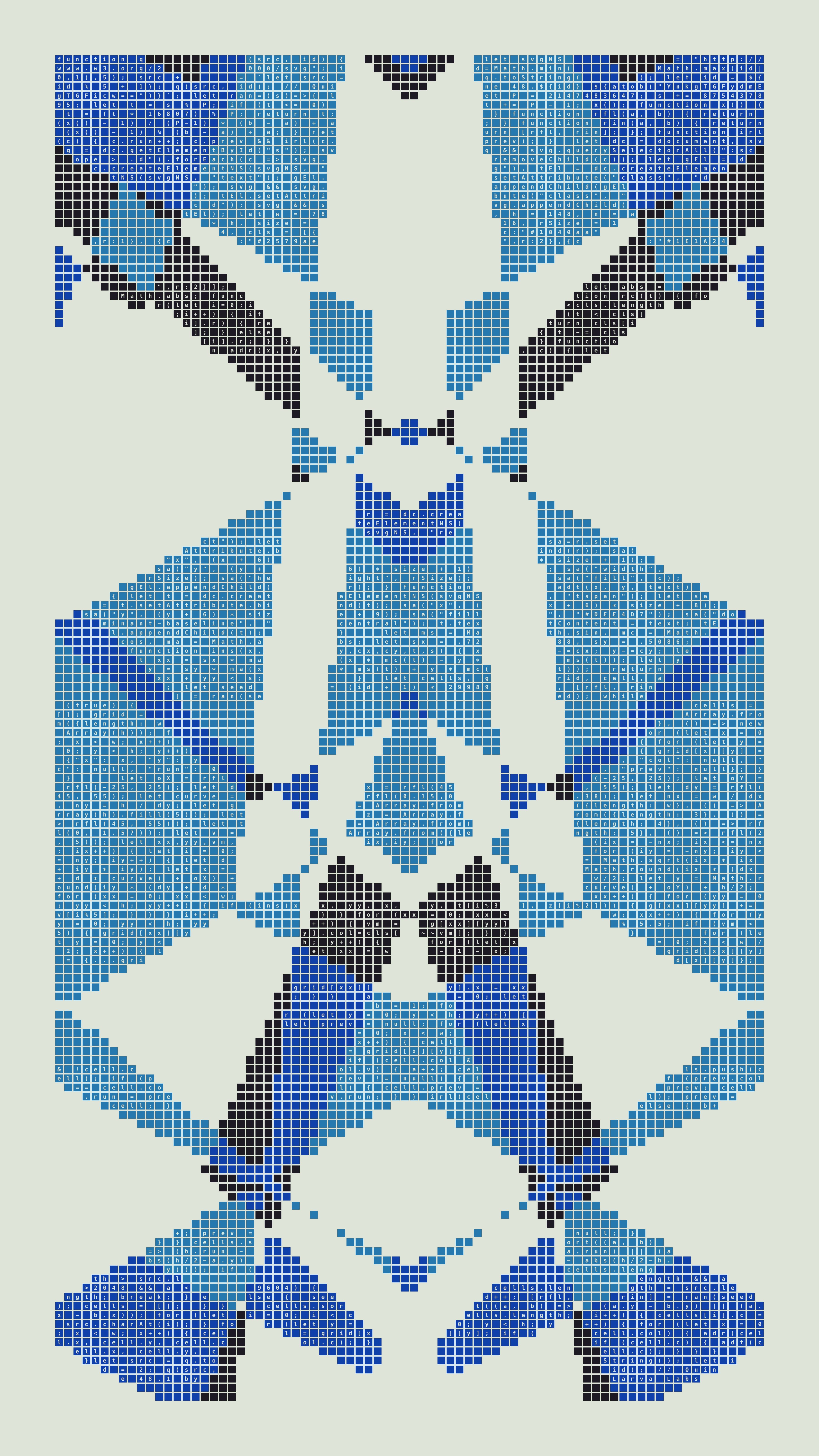 Quine #48 — Generation 1 (poster)