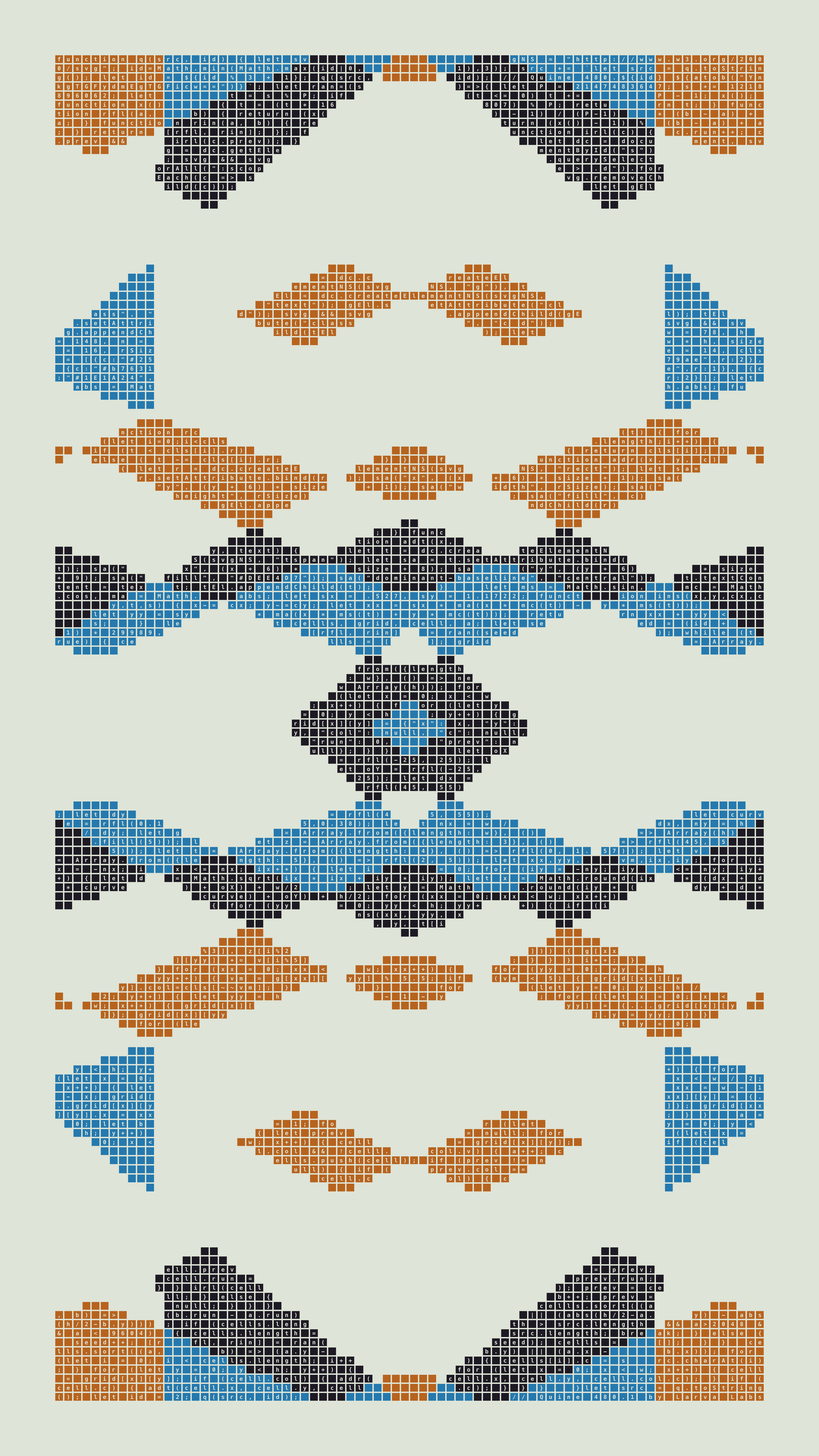 Quine #480 — Generation 1 (poster)