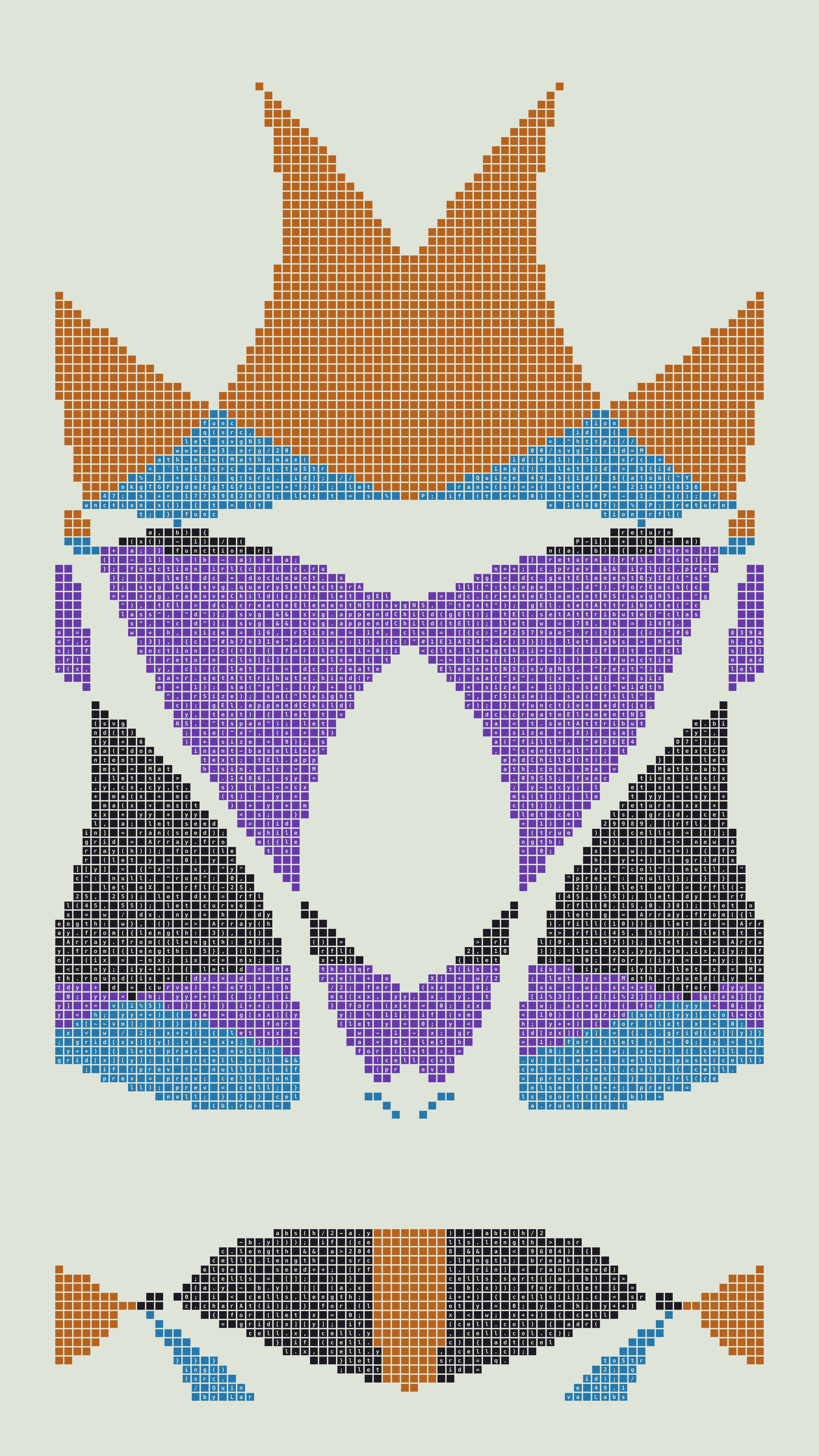 Quine #49 — Generation 1 (poster)