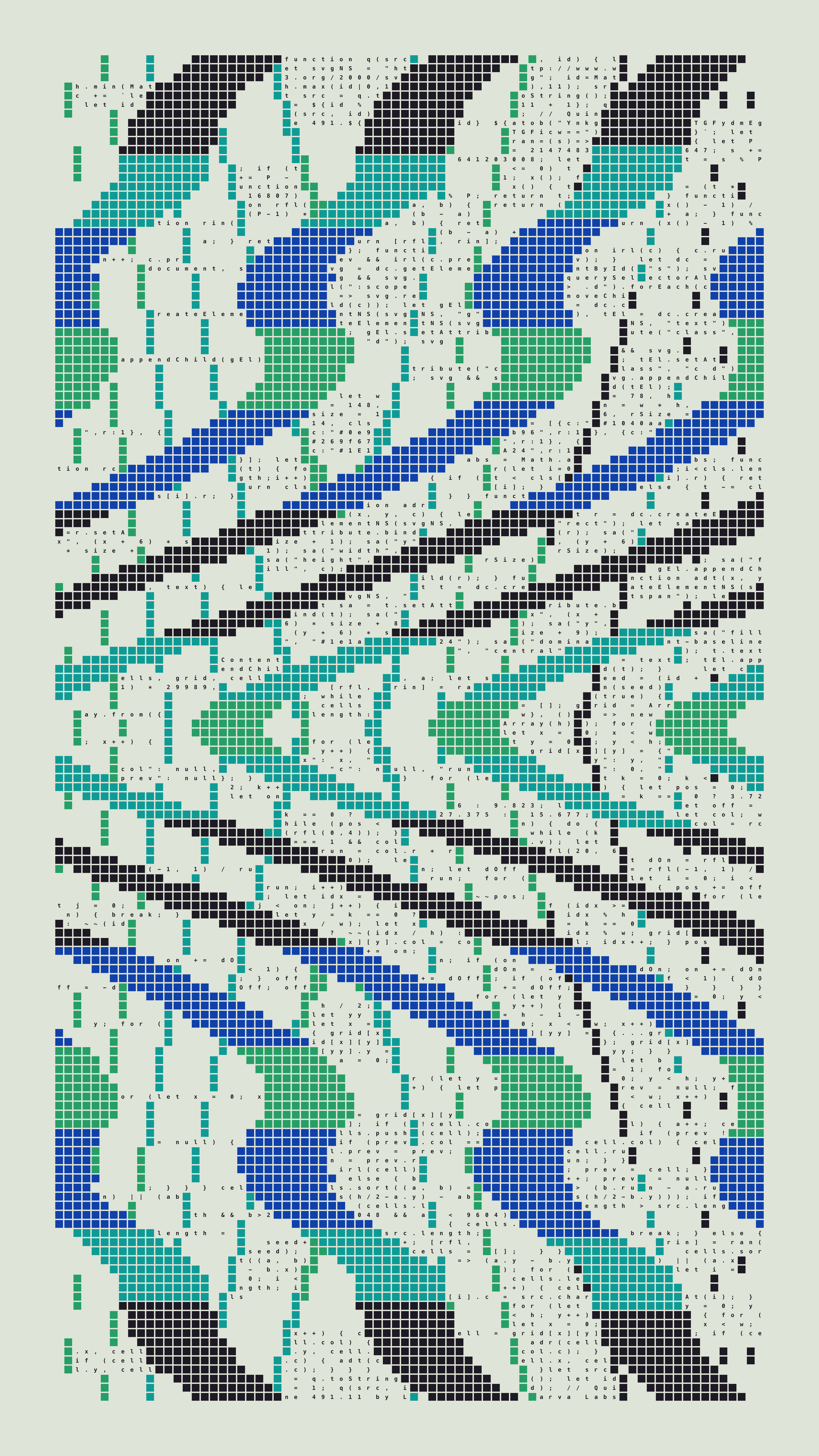 Quine #491 — Generation 11