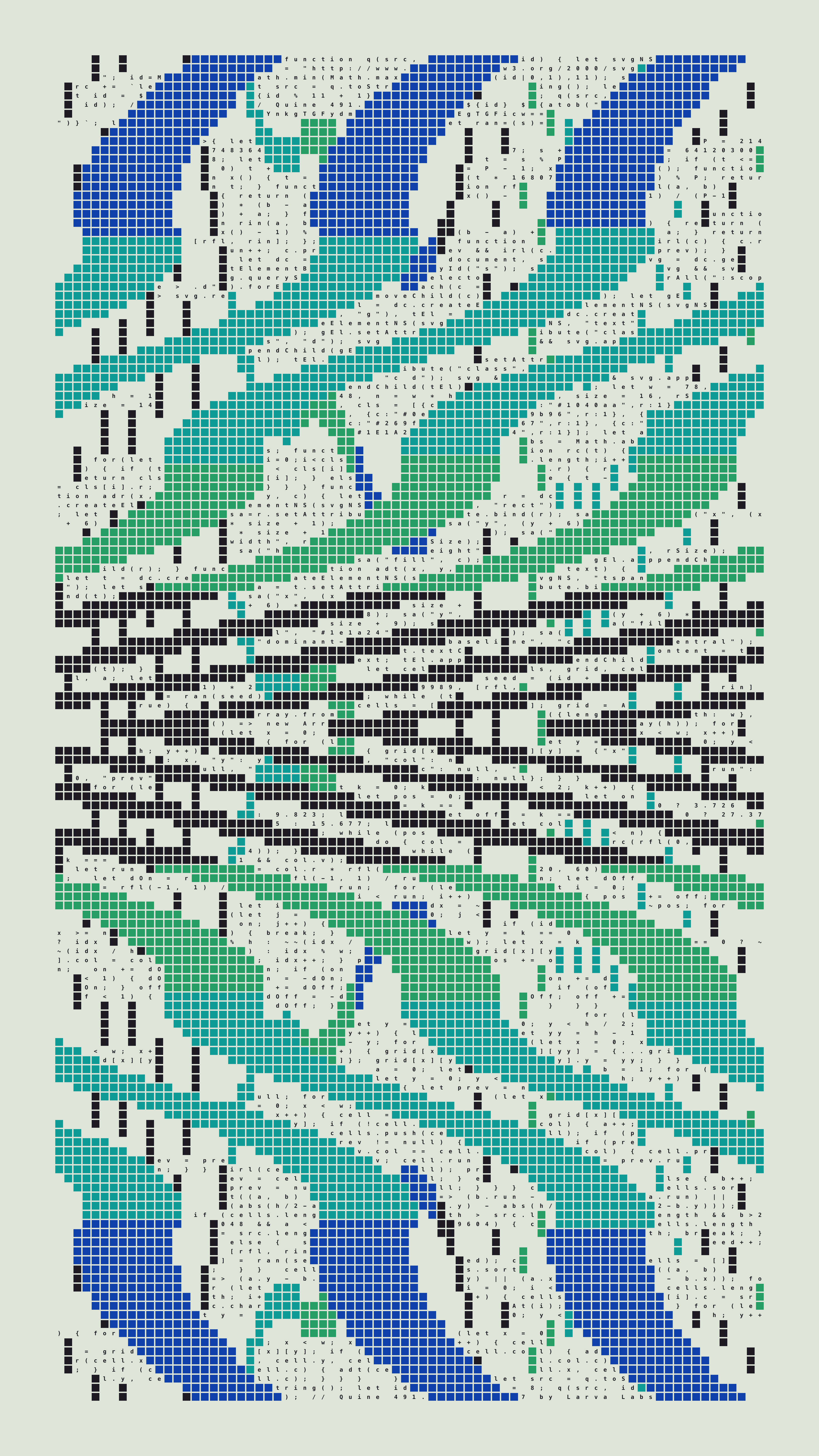 Quine #491 — Generation 7