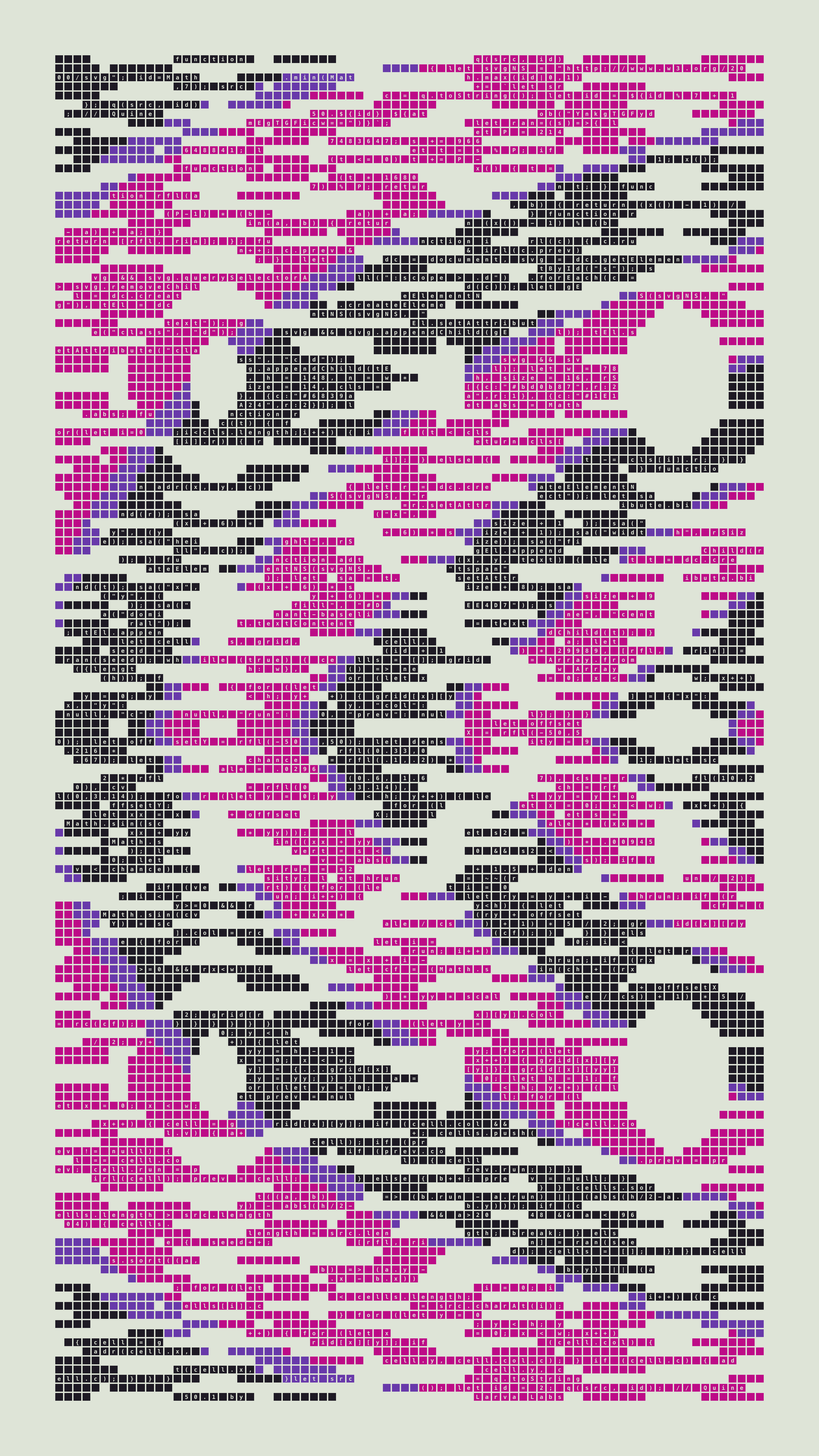 Quine #50 — Generation 1
