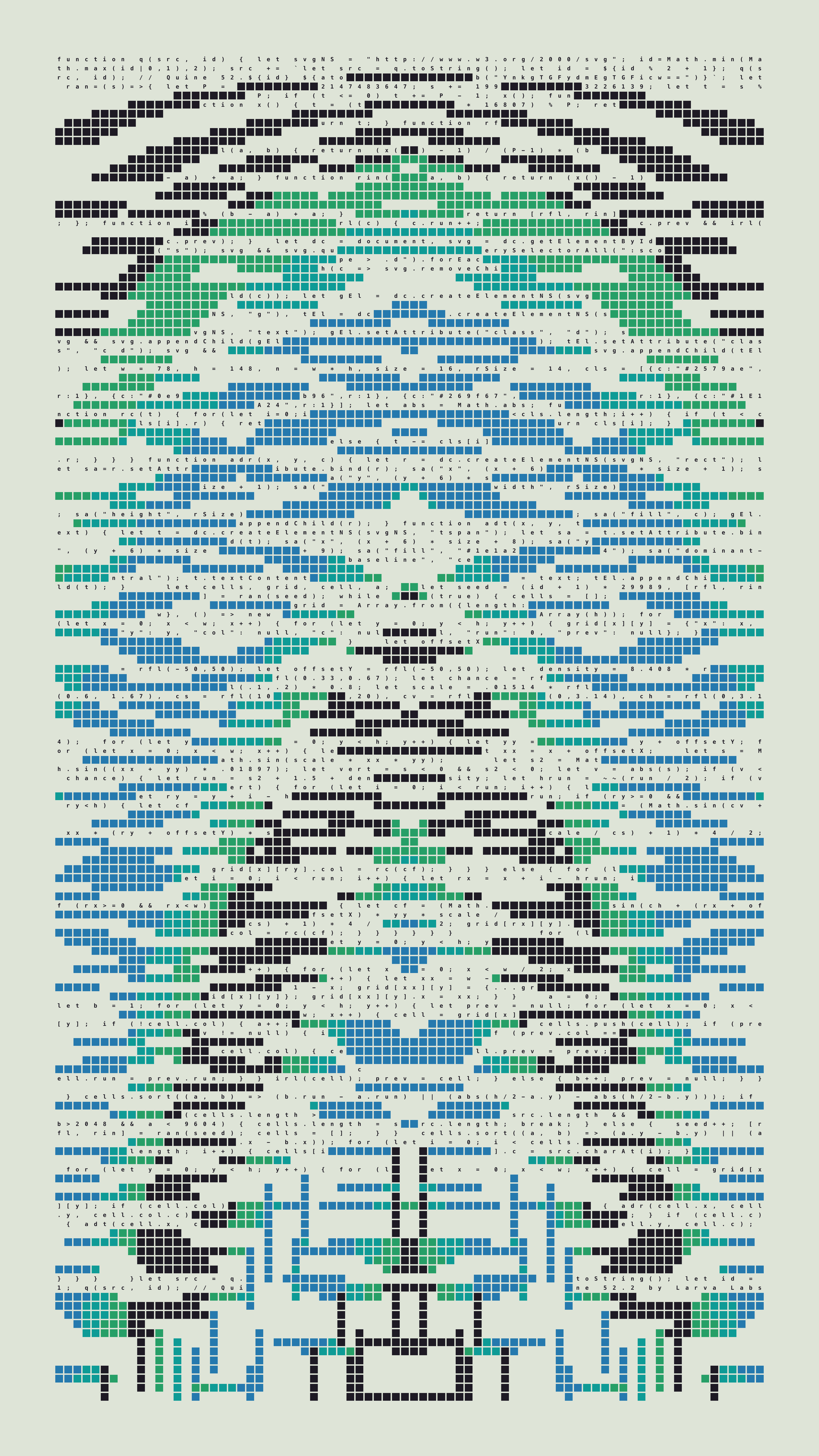 Quine #52 — Generation 2