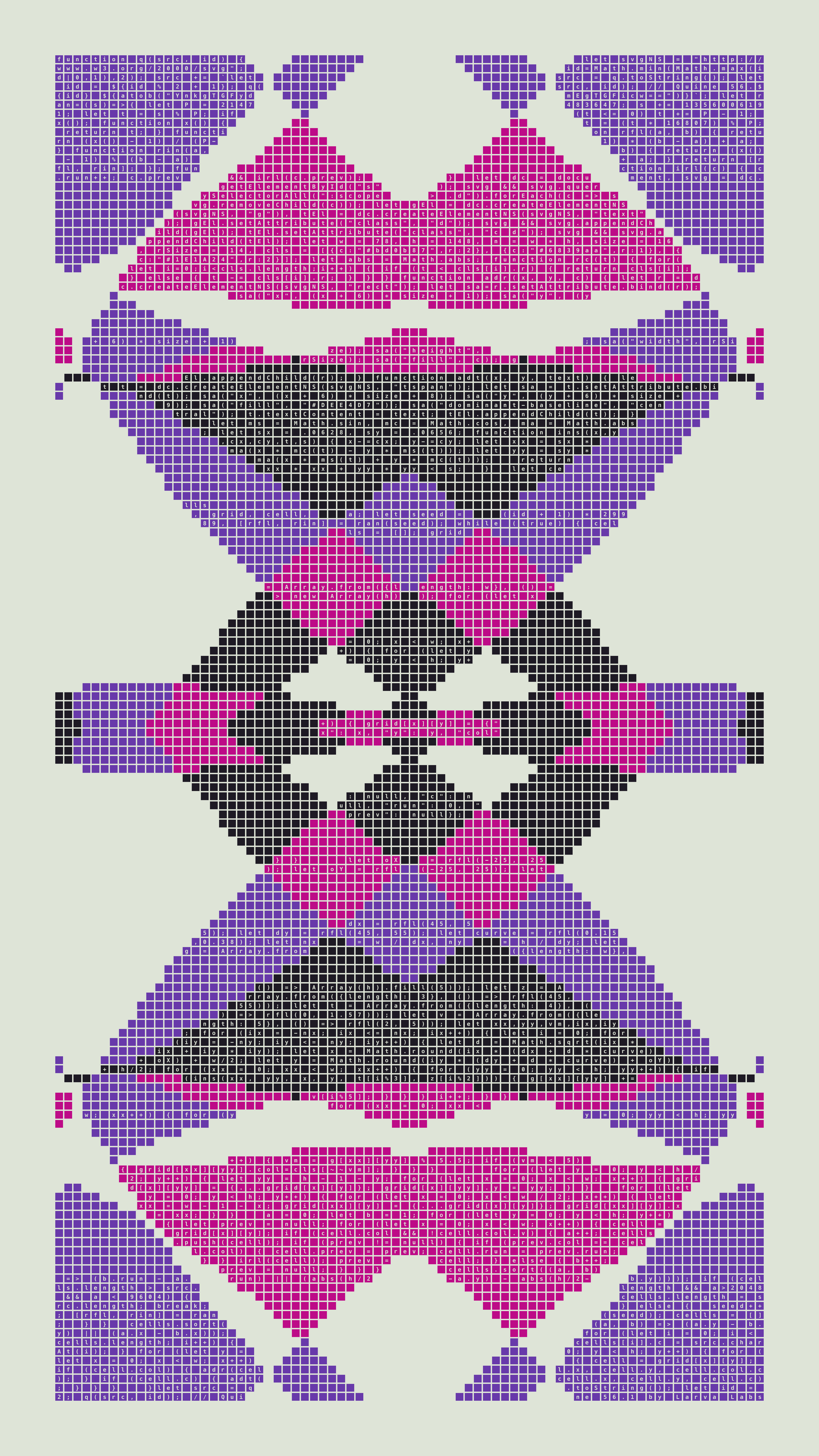 Quine #56 — Generation 1 (poster)