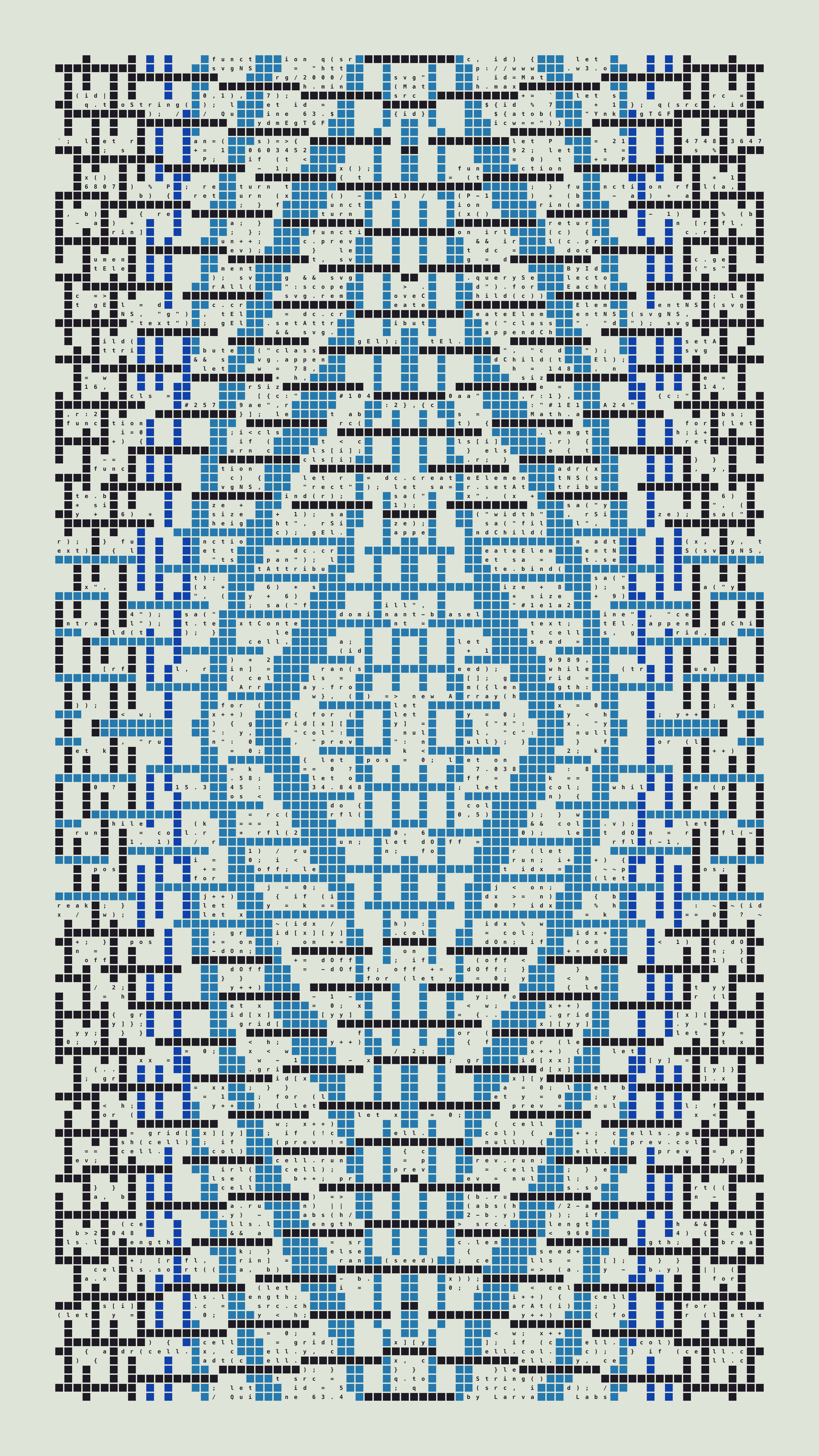 Quine #63 — Generation 4