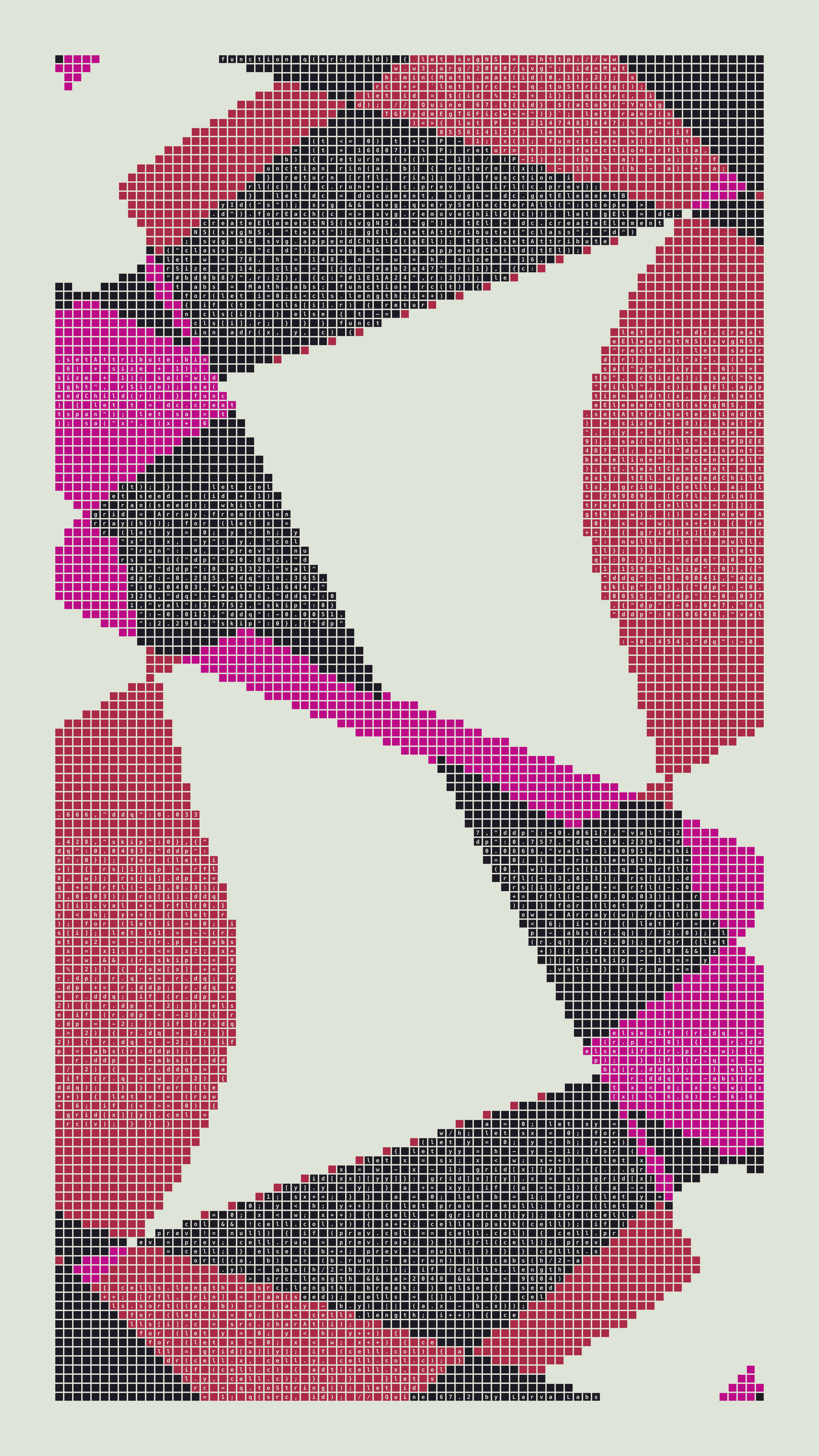 Quine #67 — Generation 2