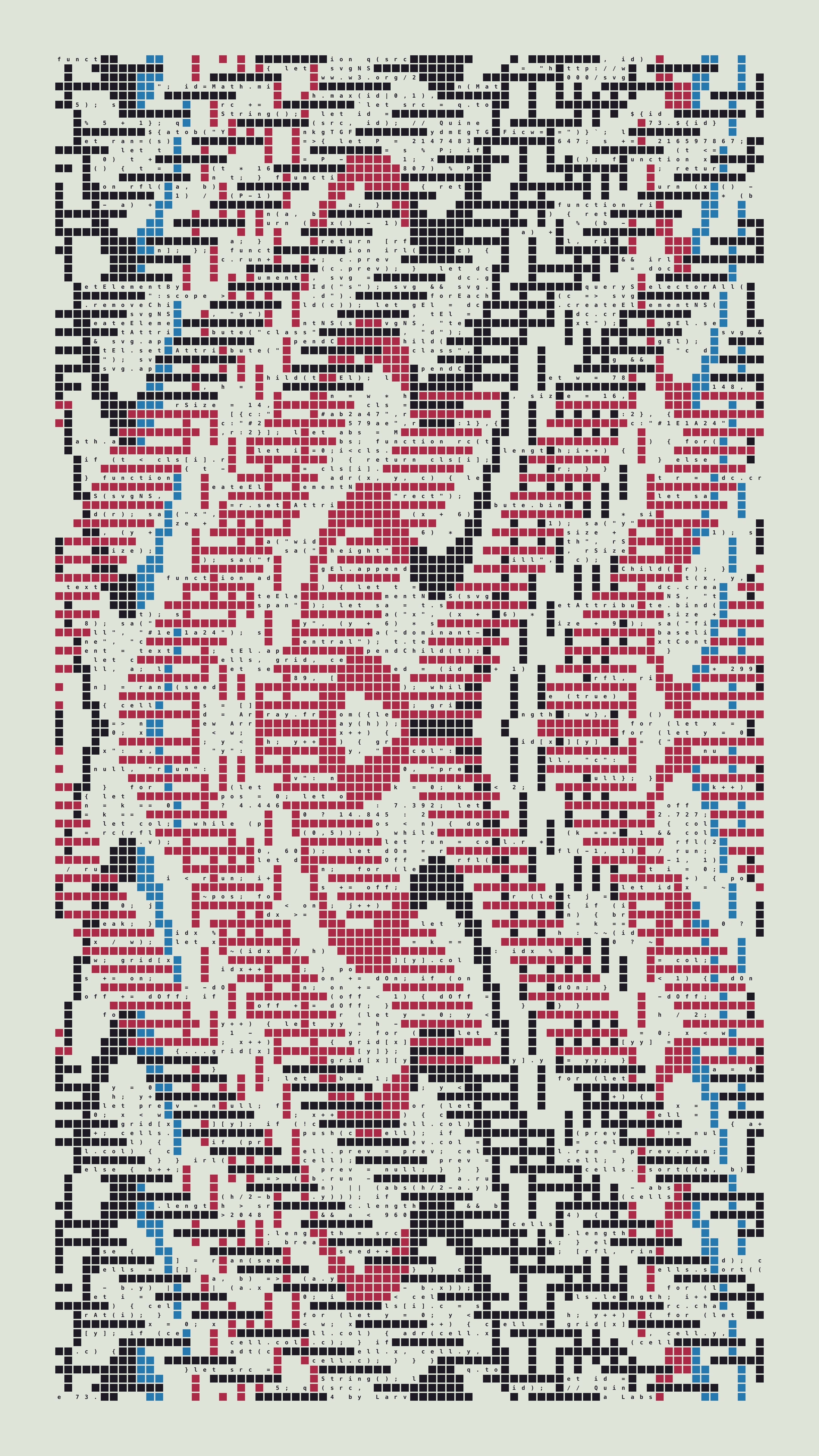 Quine #73 — Generation 4