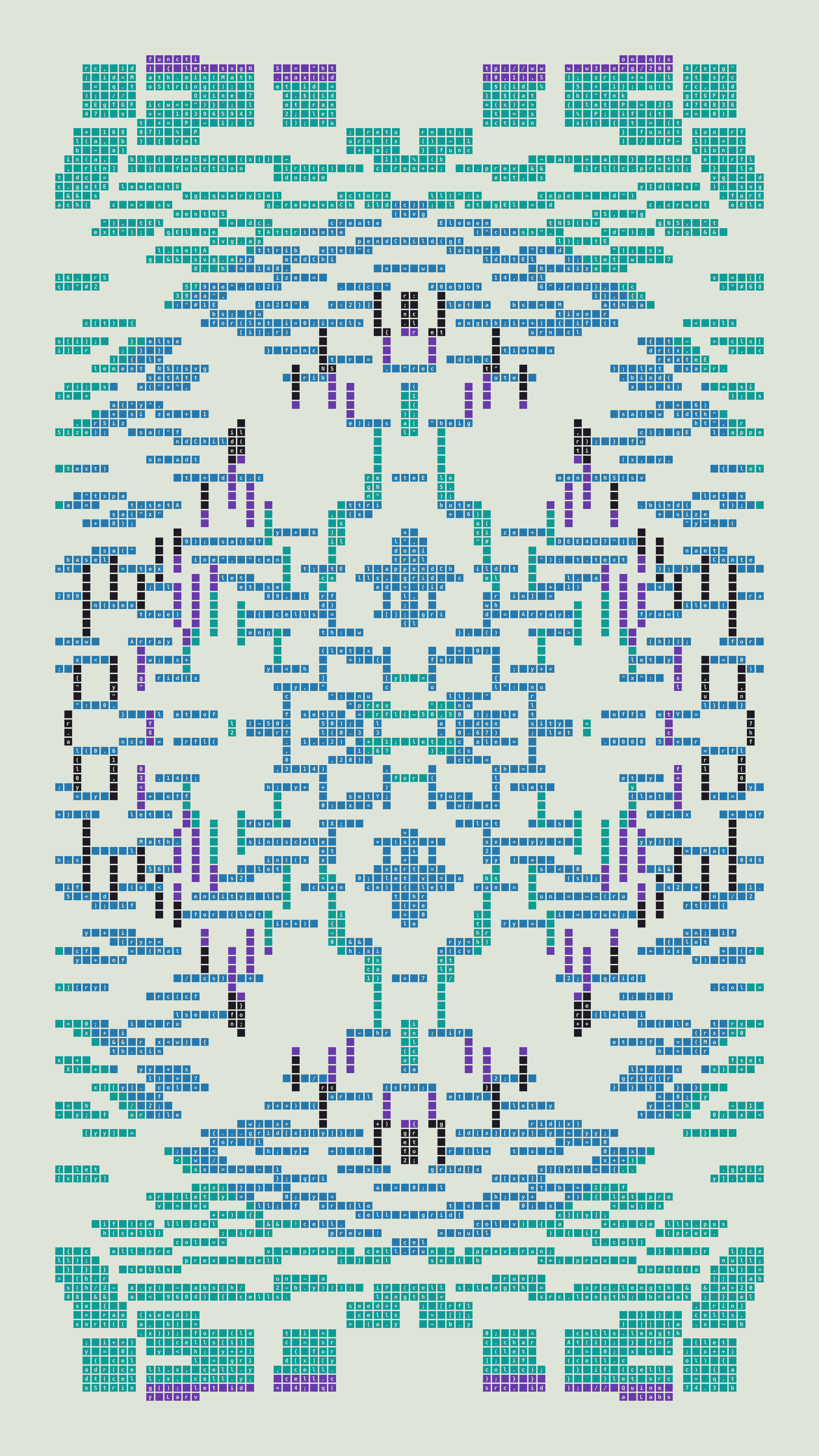 Quine #74 — Generation 3