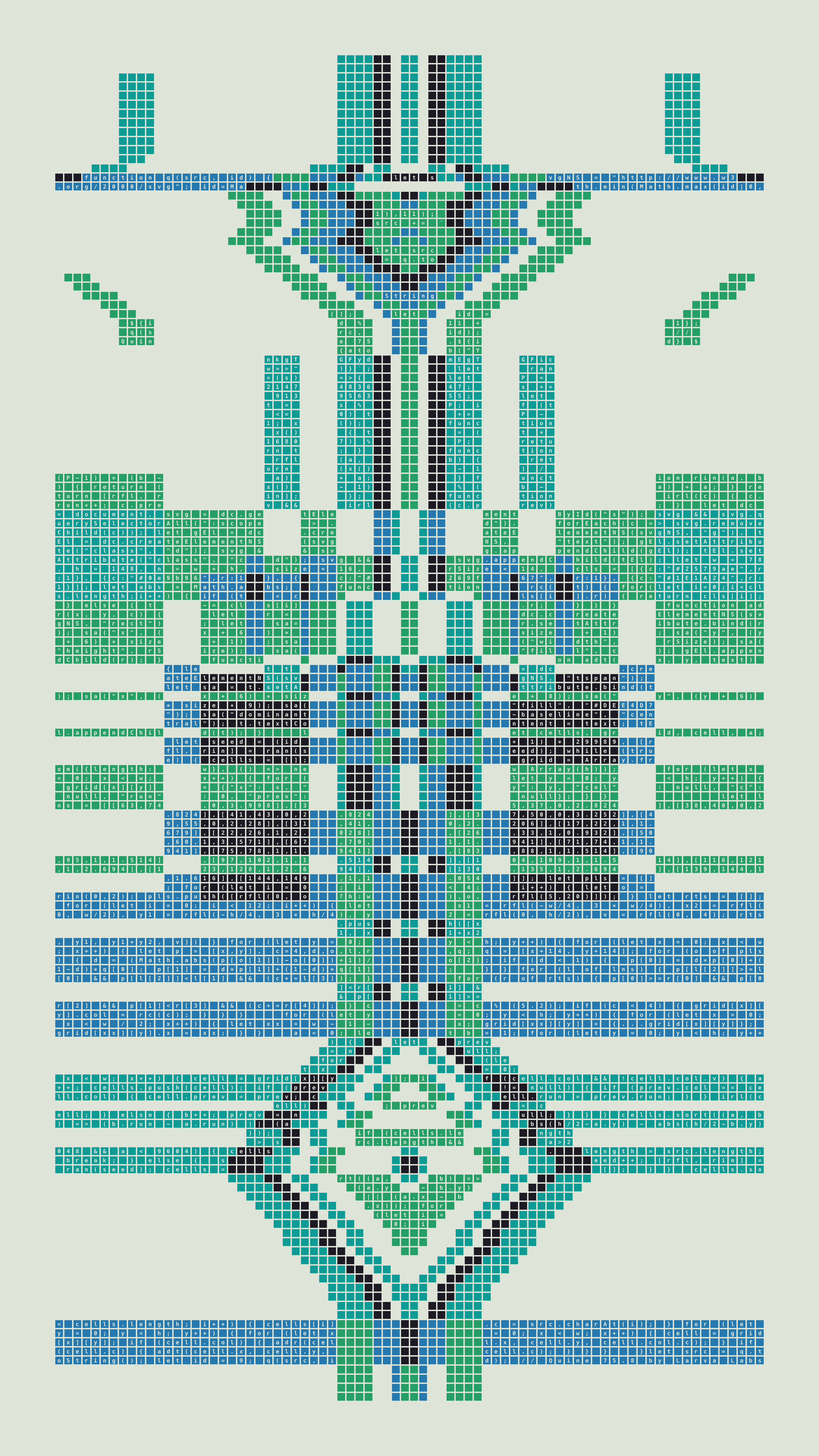 Quine #75 — Generation 8