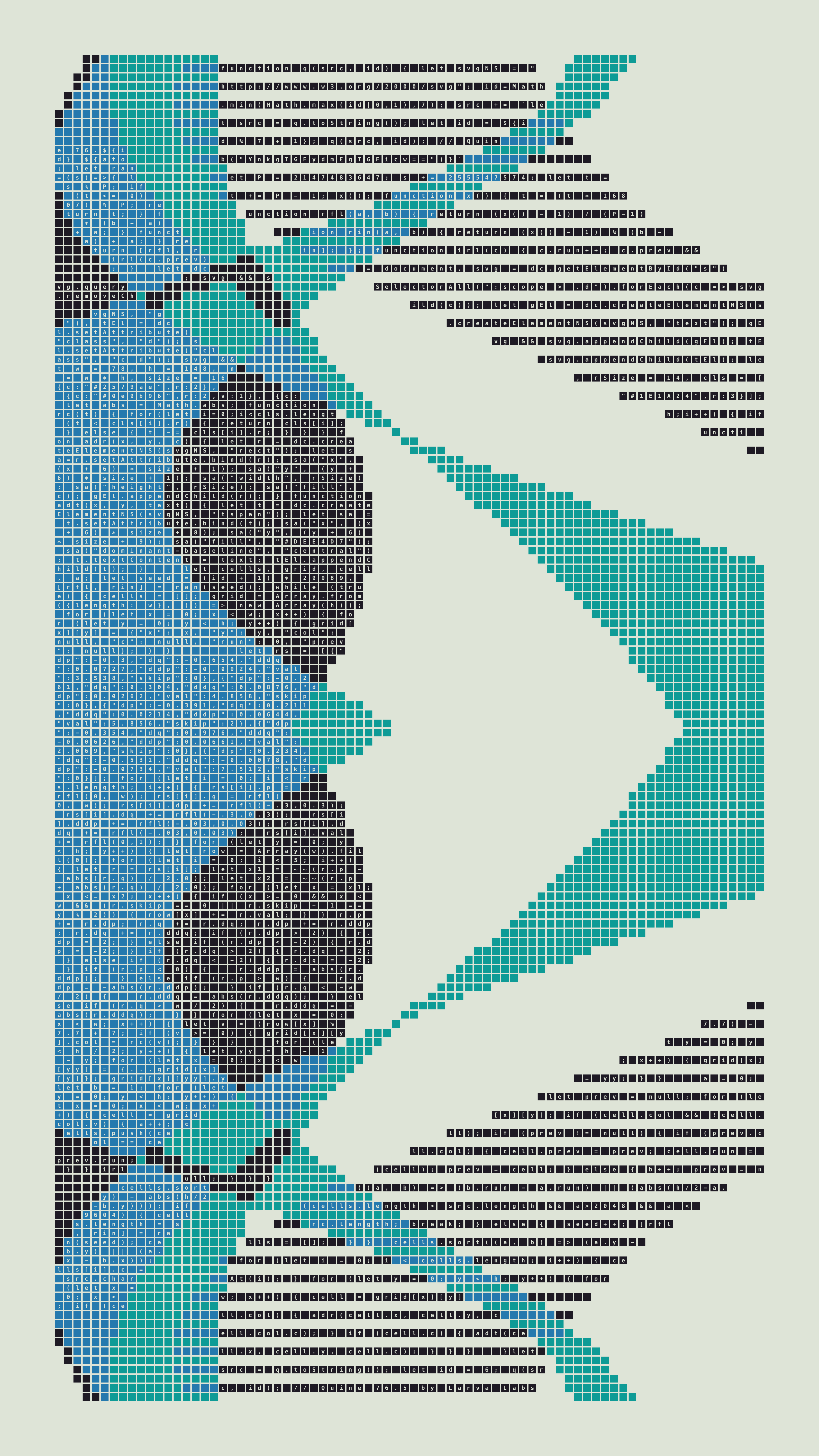 Quine #76 — Generation 5