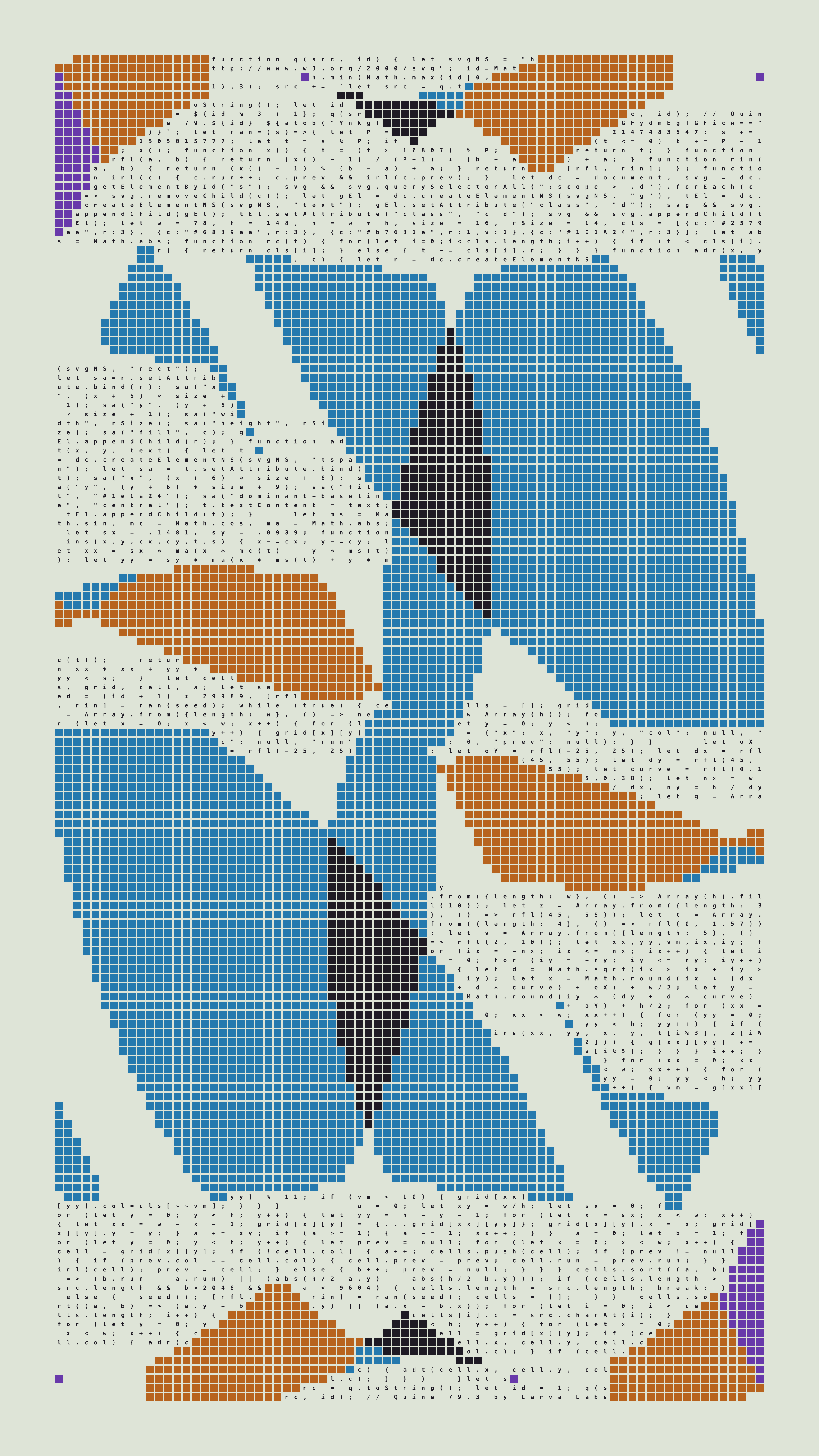 Quine #79 — Generation 3