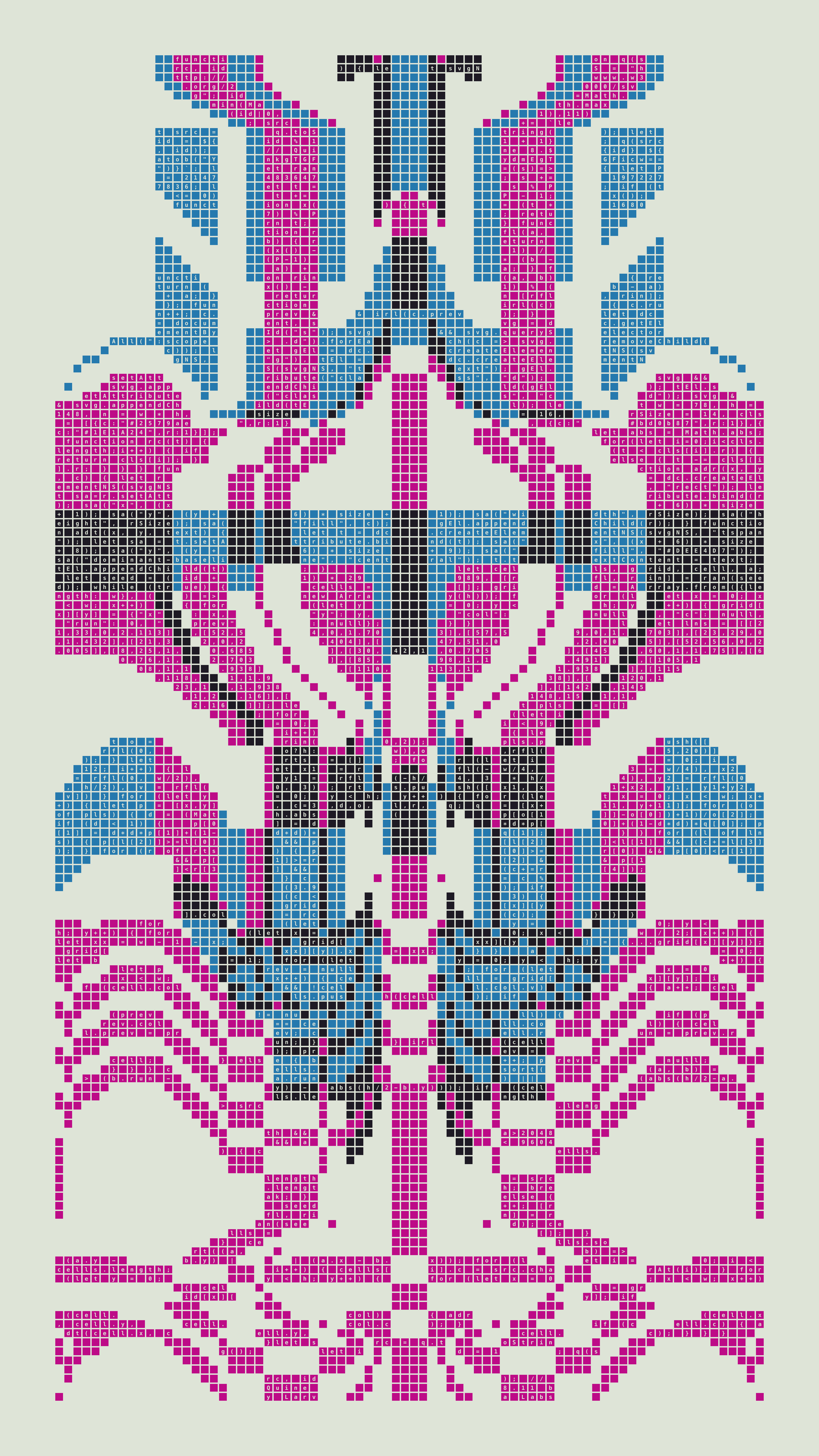 Quine #8 — Generation 11 (poster)