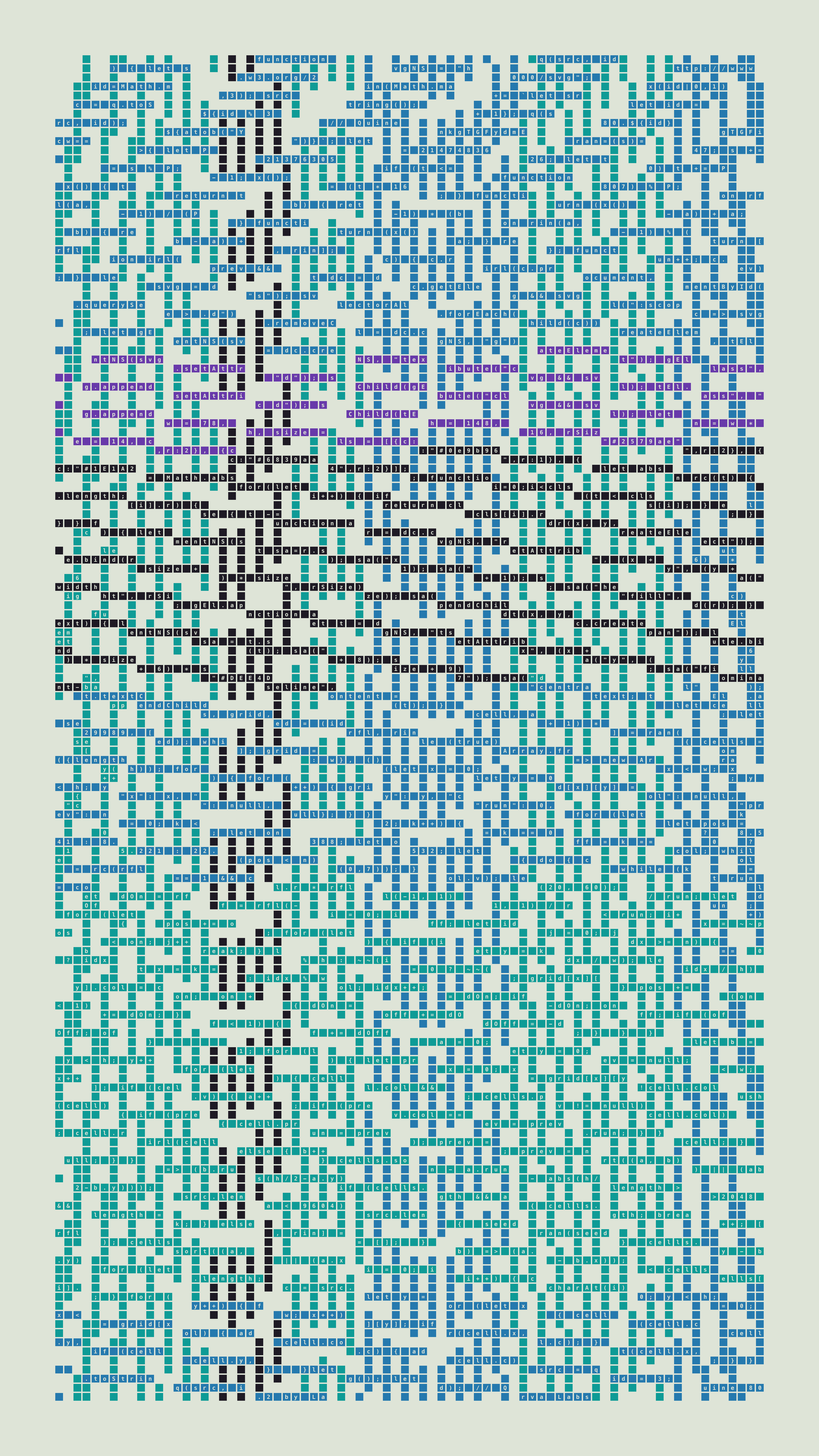 Quine #80 — Generation 2