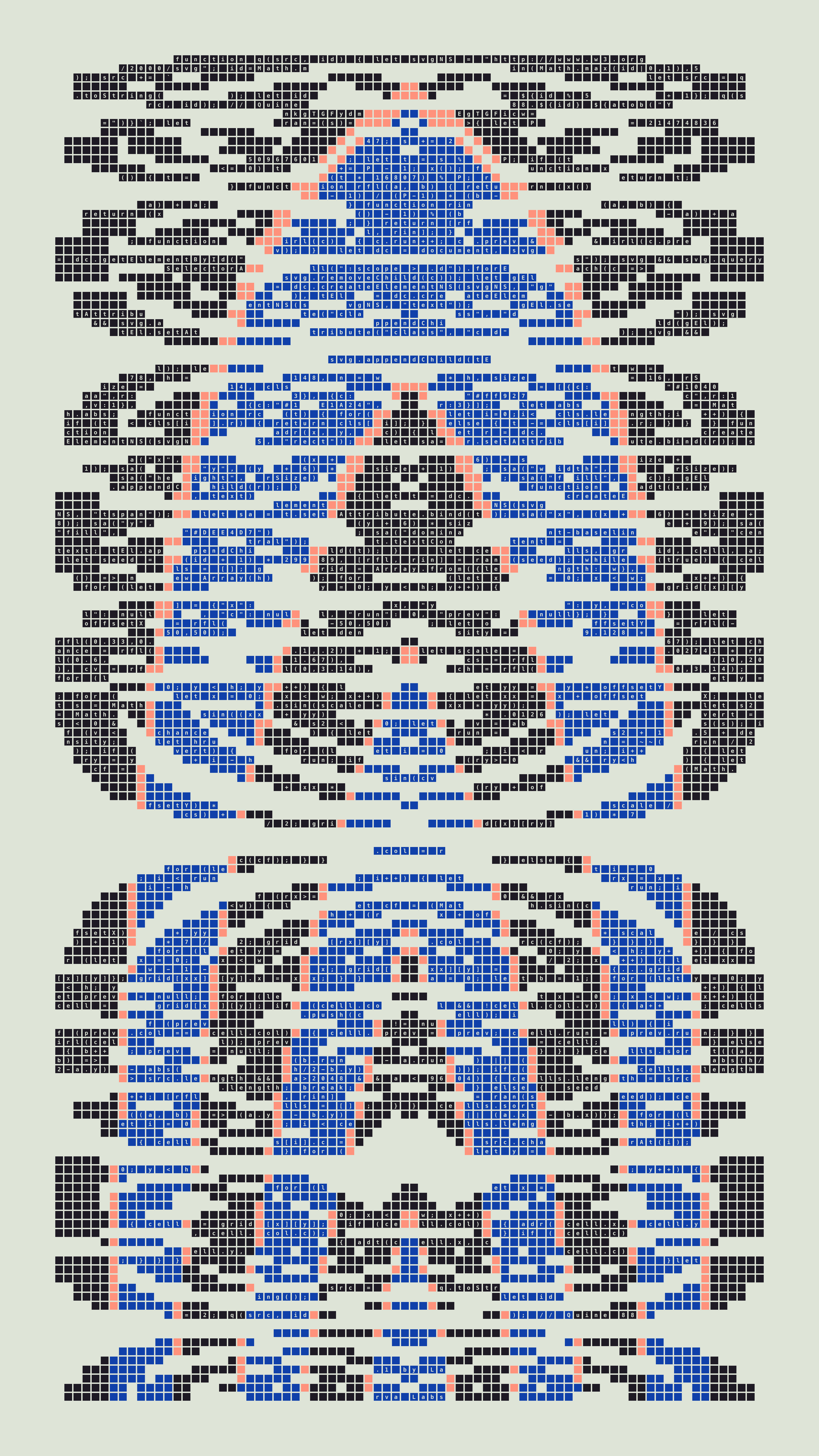 Quine #88 — Generation 1 (poster)