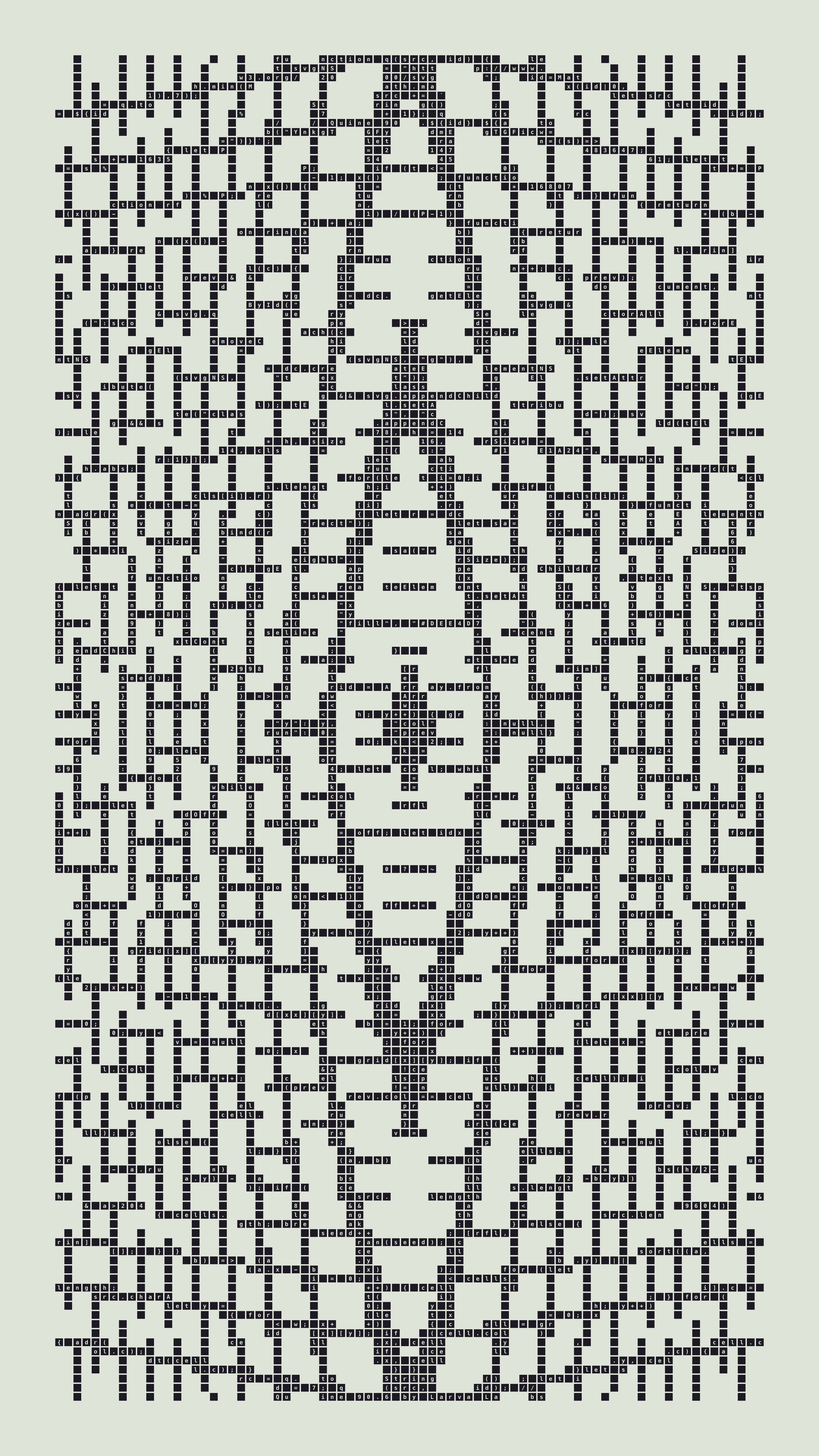 Quine #90 — Generation 6