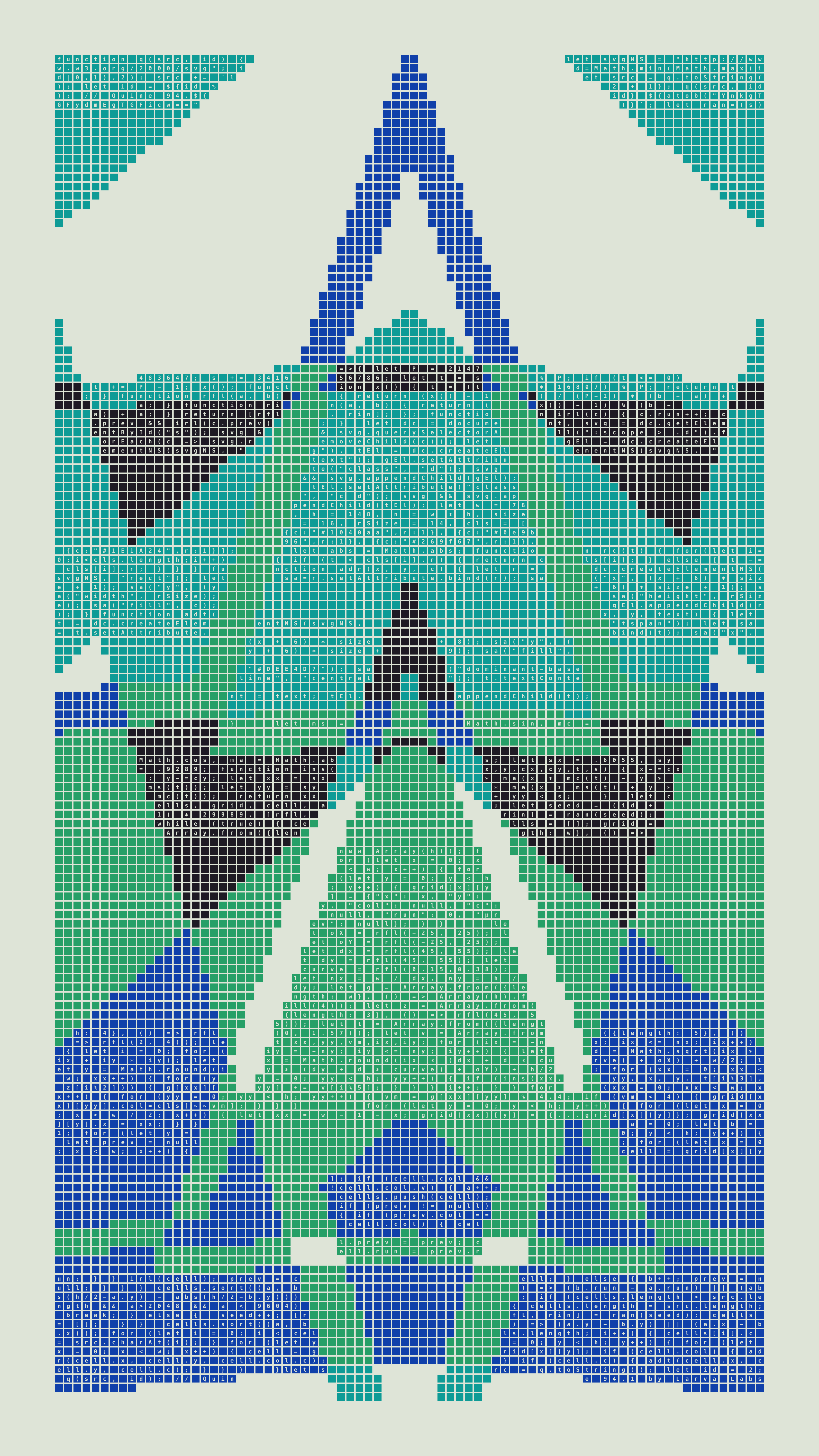 Quine #94 — Generation 1 (poster)